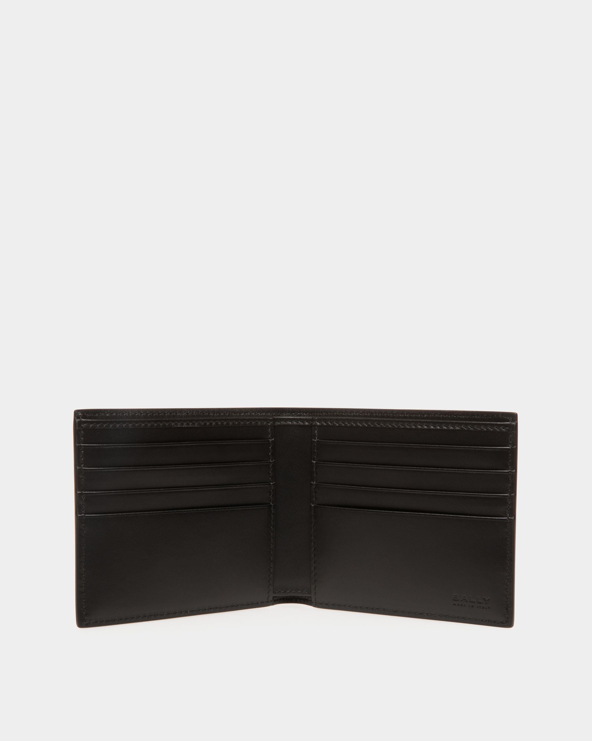 Portafoglio A Libro Beckett In Pelle Nera - Uomo - Bally - 03