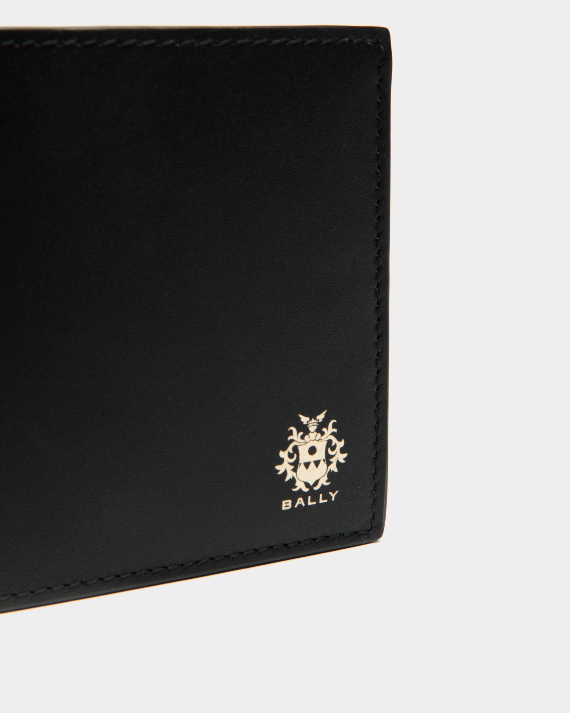 Portafoglio A Libro Beckett In Pelle Nera - Uomo - Bally - 04