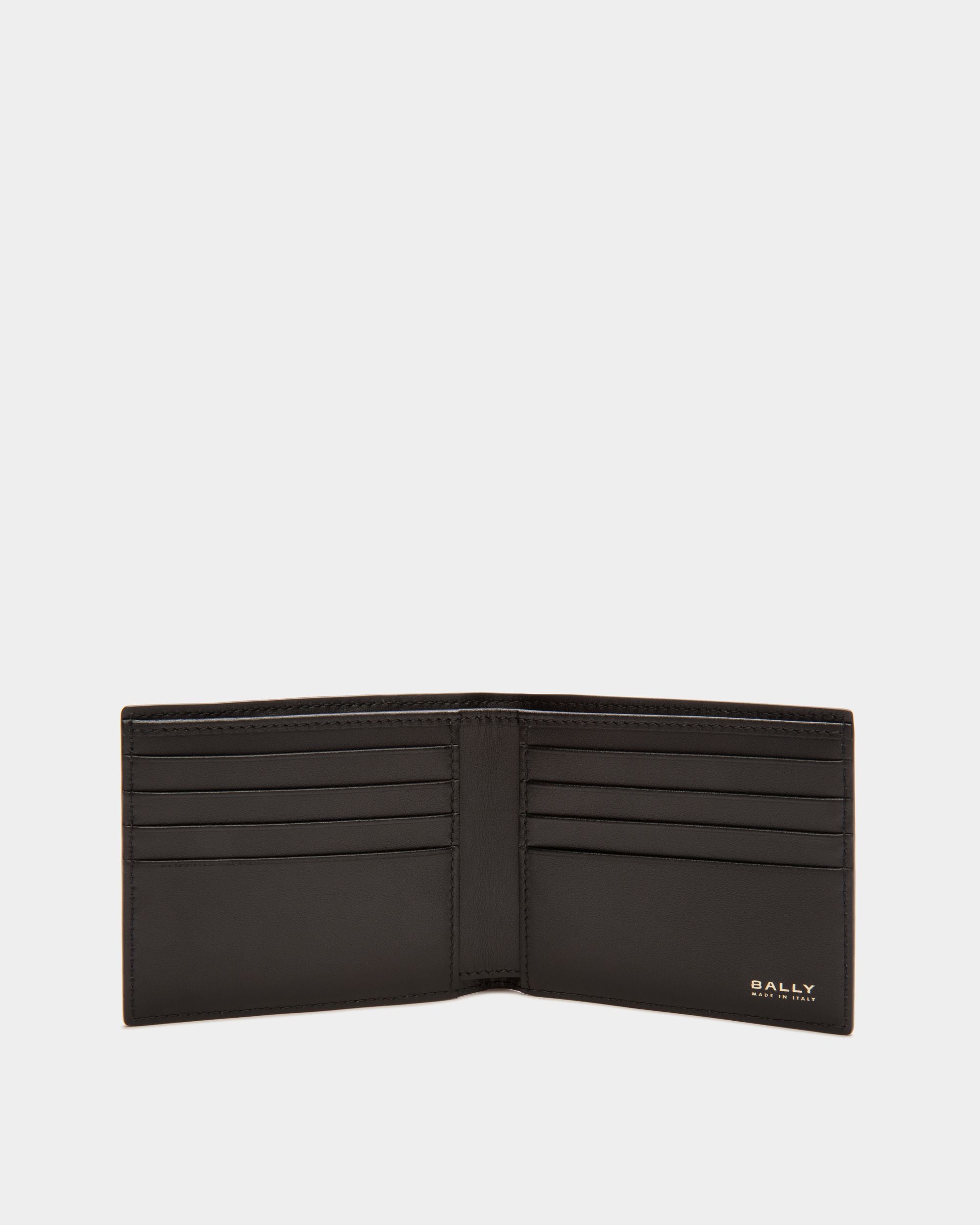 Portafoglio A Libro Beckett In Pelle Nera - Uomo - Bally - 03