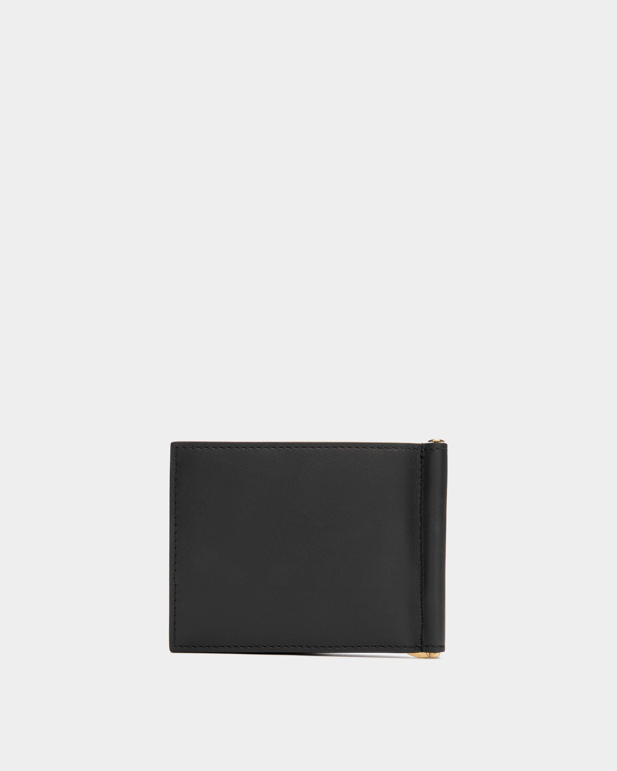 Portafoglio A Libro Beckett In Pelle Nera - Uomo - Bally - 02