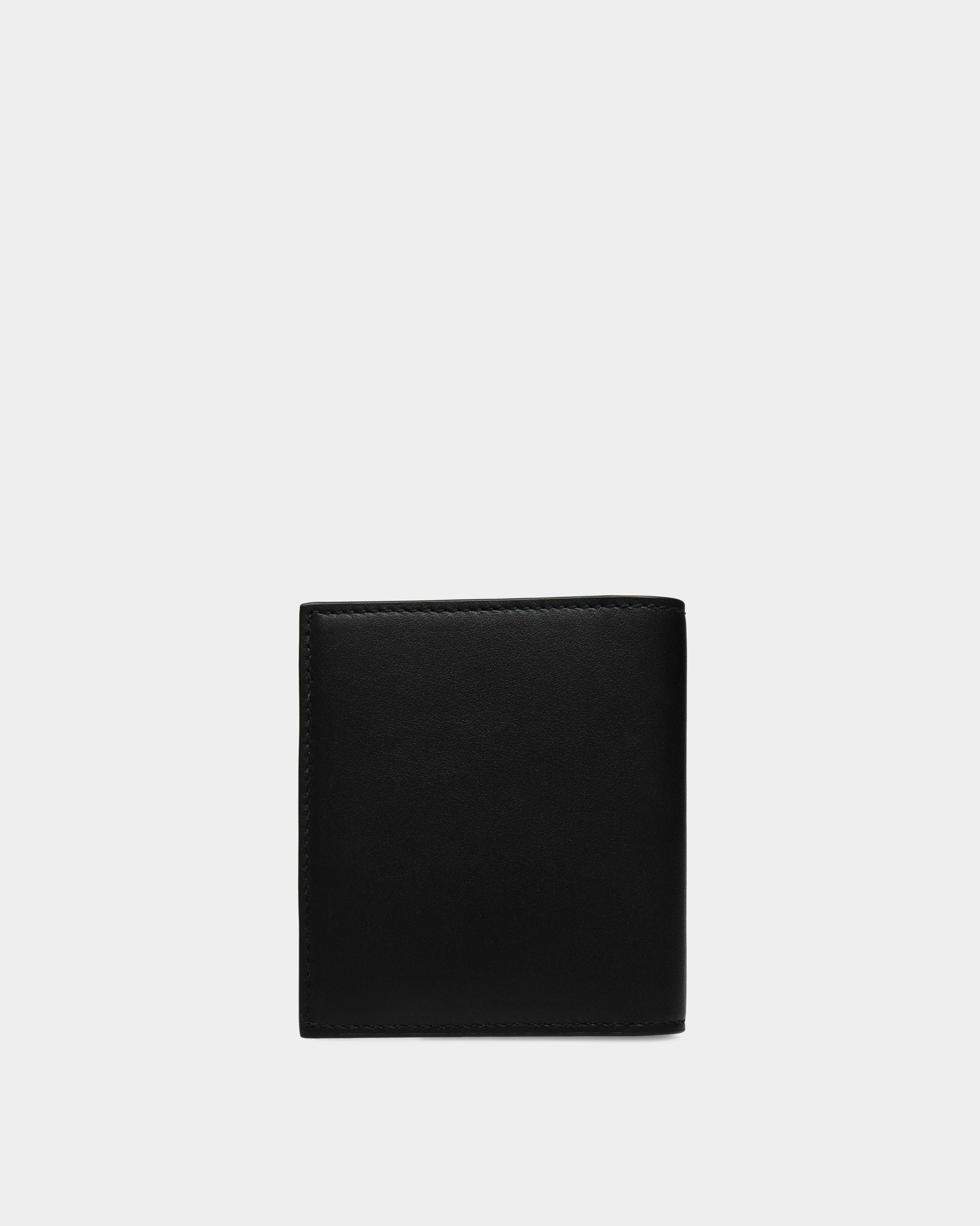 Portafoglio A Libro Deco In Pelle Nera - Uomo - Bally - 02