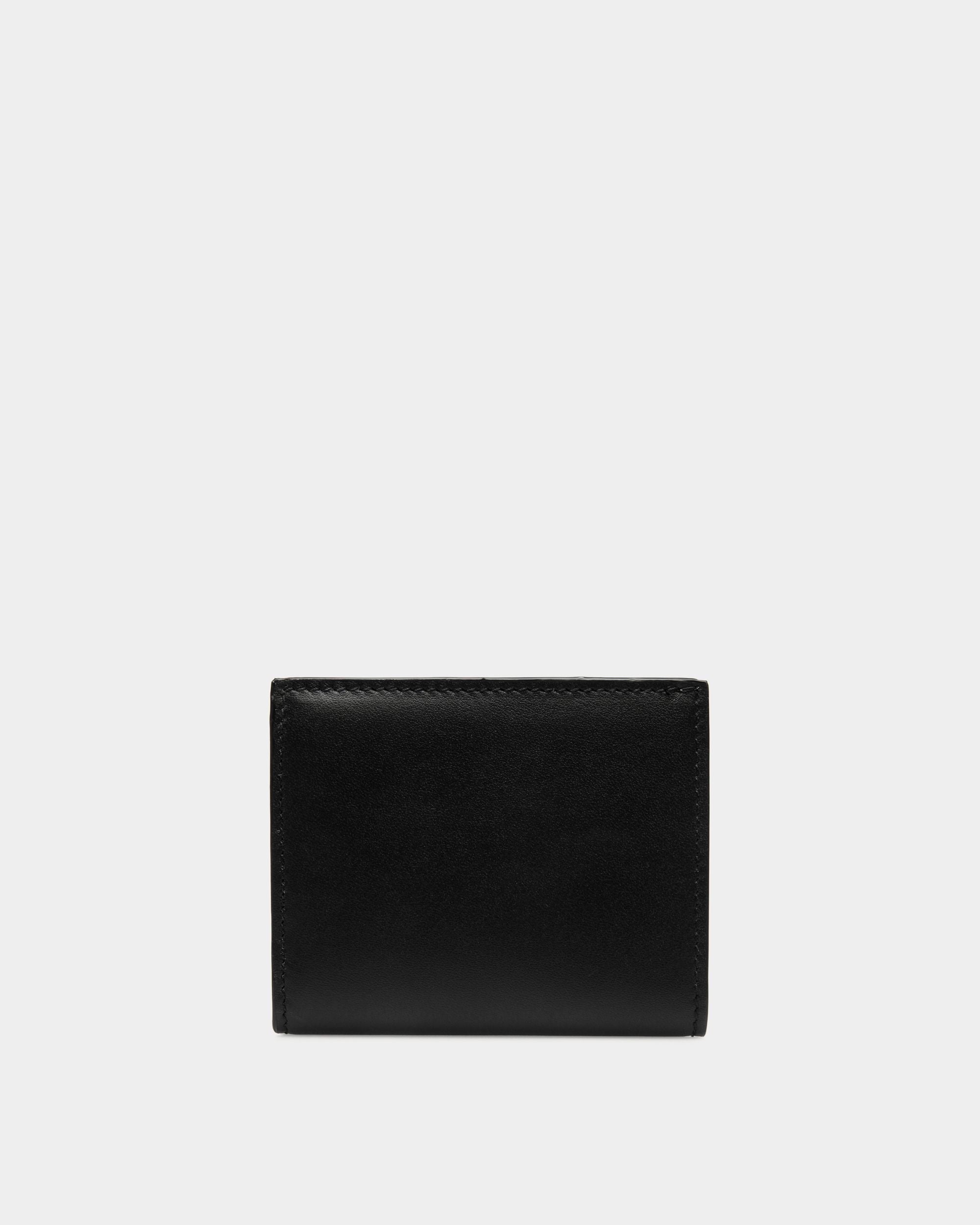 Portafoglio Trifold Deco In Pelle Nera - Uomo - Bally - 02