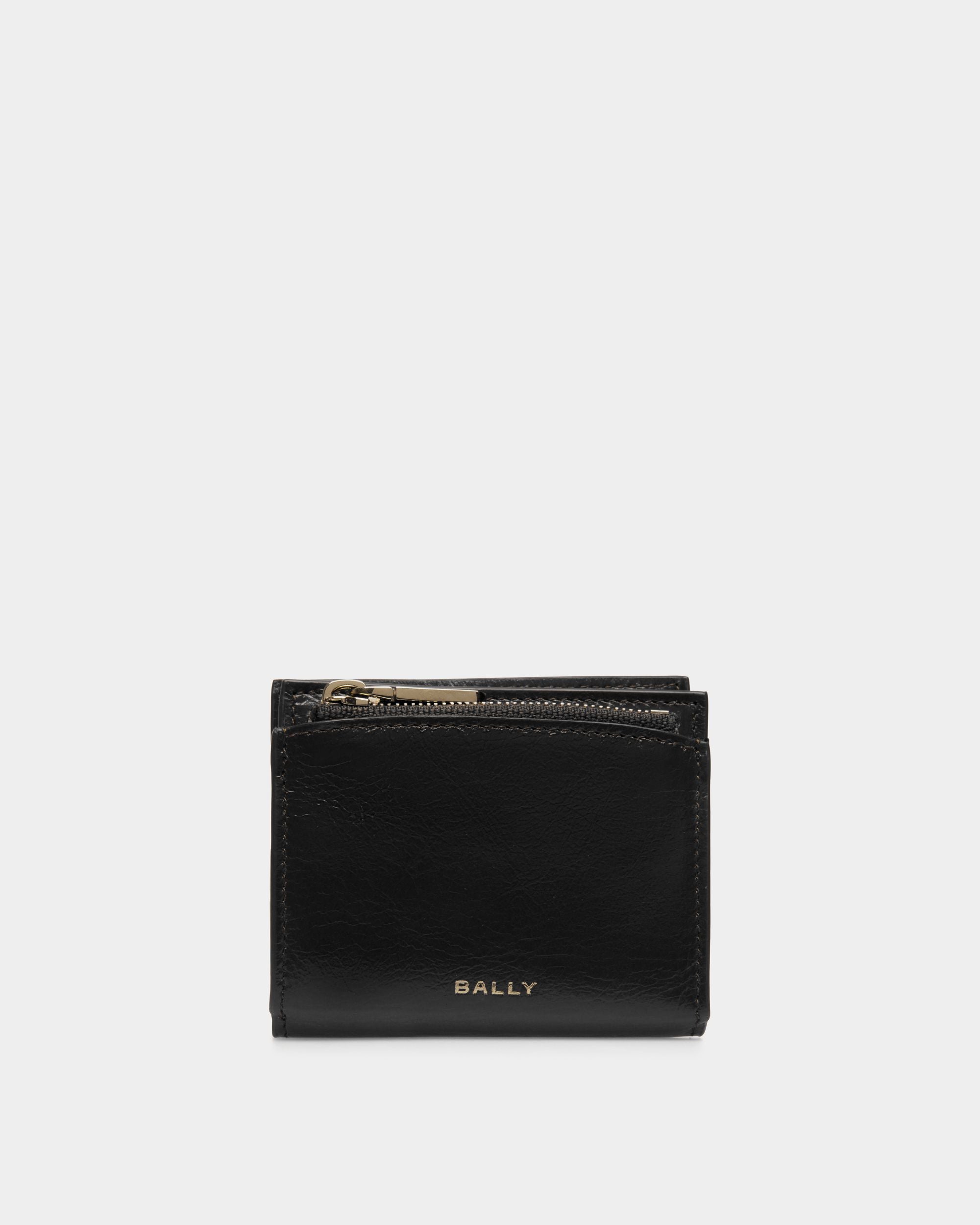 Portafoglio Trifold Easy Bally In Pelle Nera - Uomo - Bally - 01