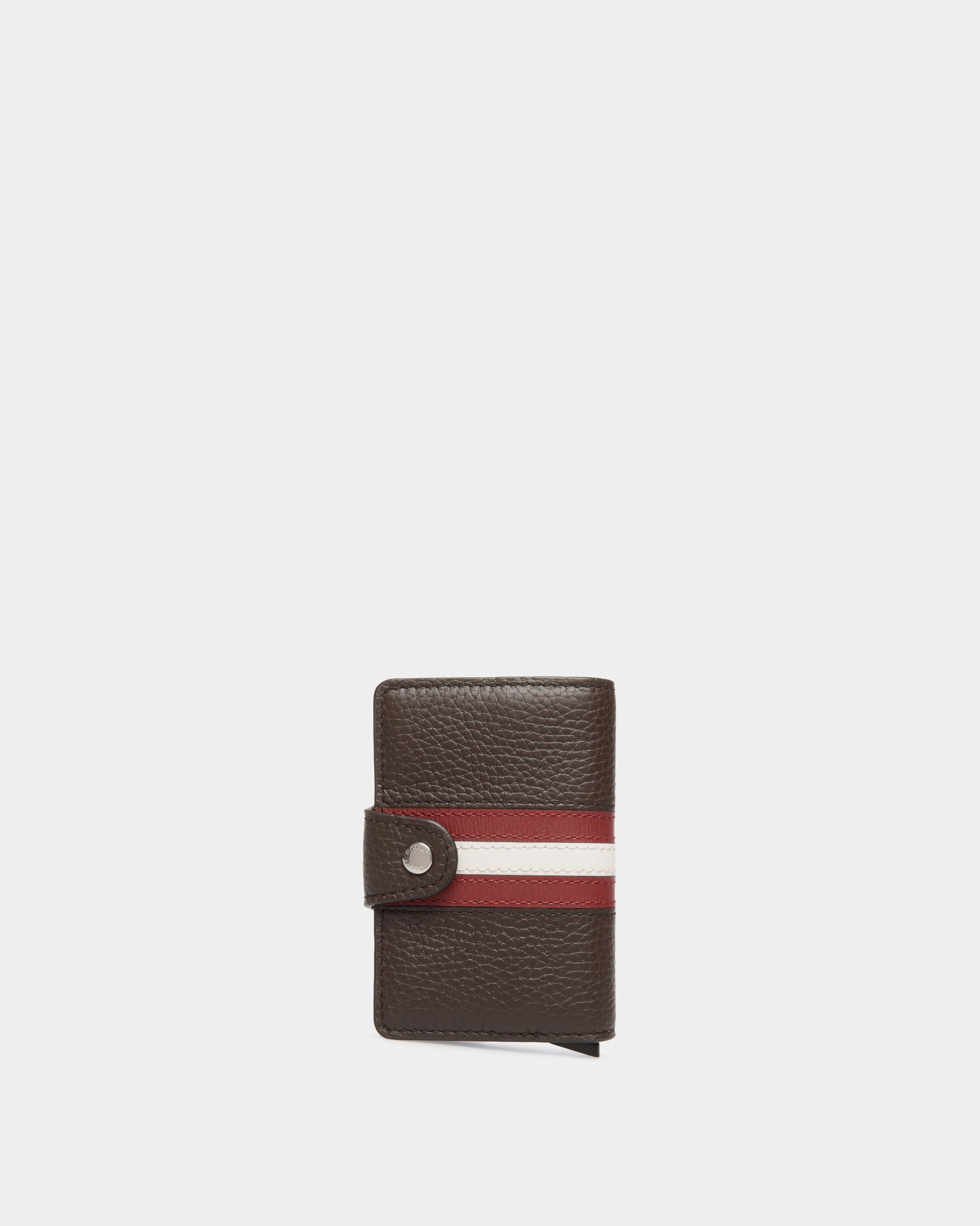 Portafoglio Smart Ribbon In Pelle Color Ebano - Uomo - Bally - 02