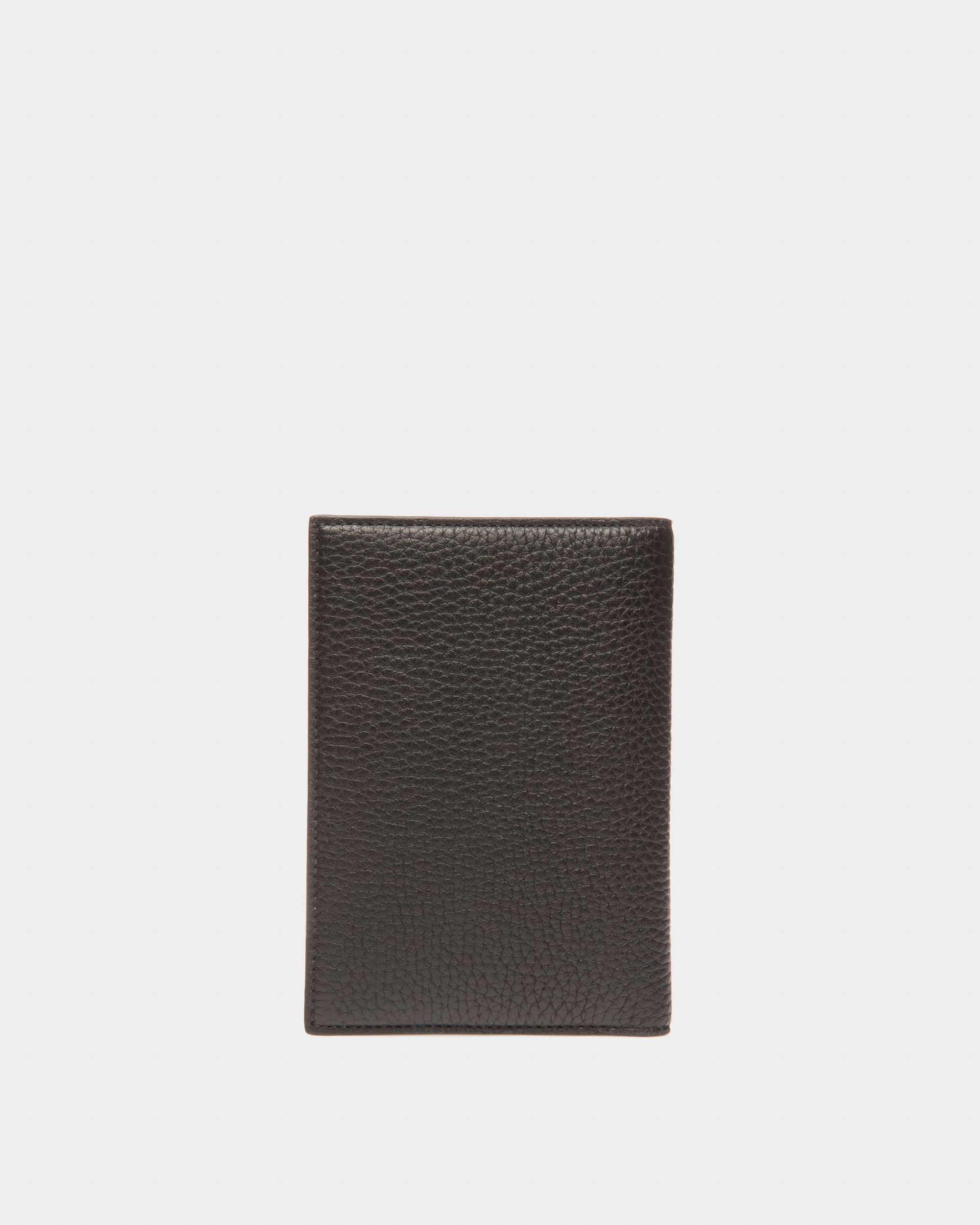 Bovert Centodia Per Passaporto In Pelle Nera - Uomo - Bally - 02
