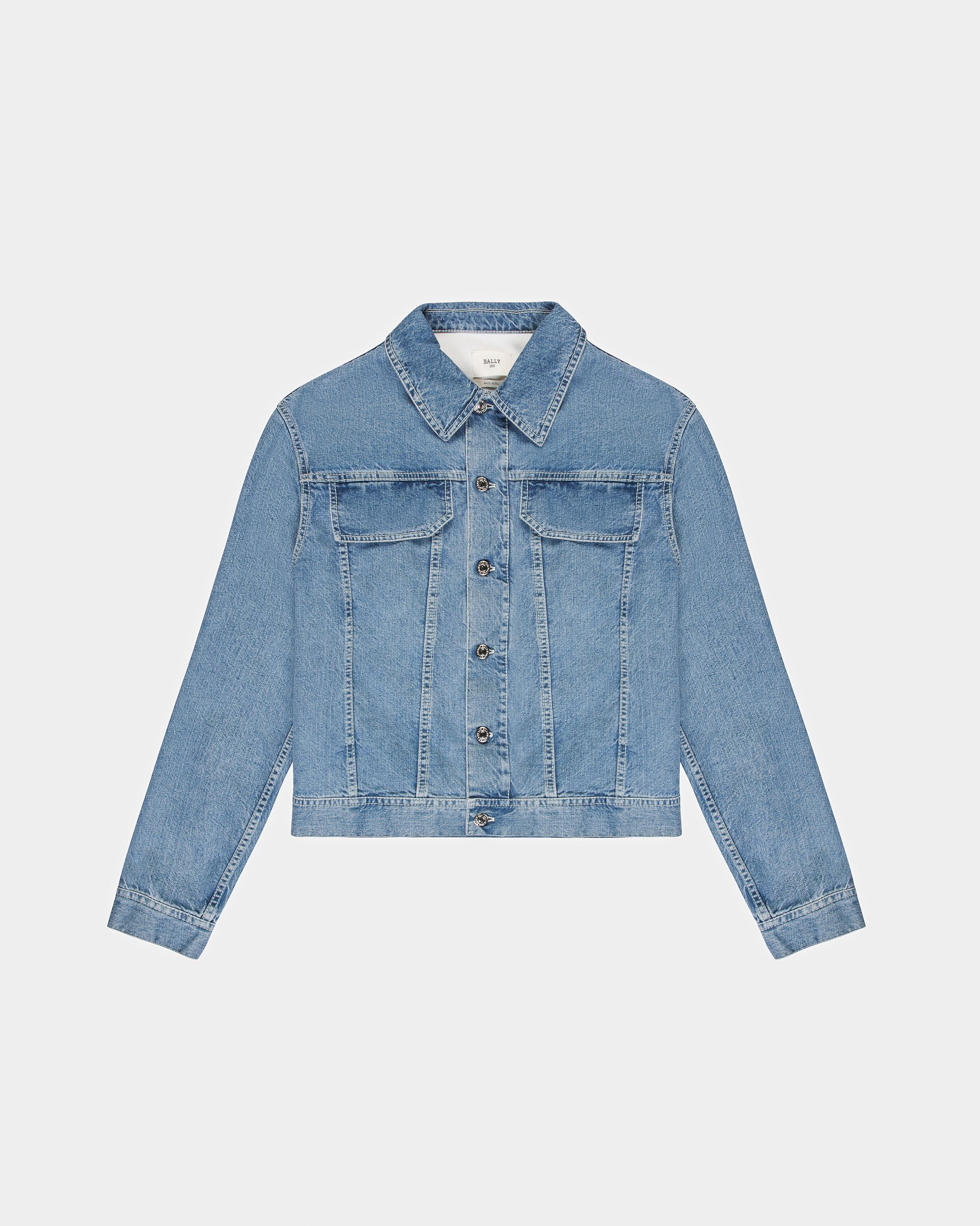 Giacca Denim In Cotone Azzurro - Uomo - Bally - 01