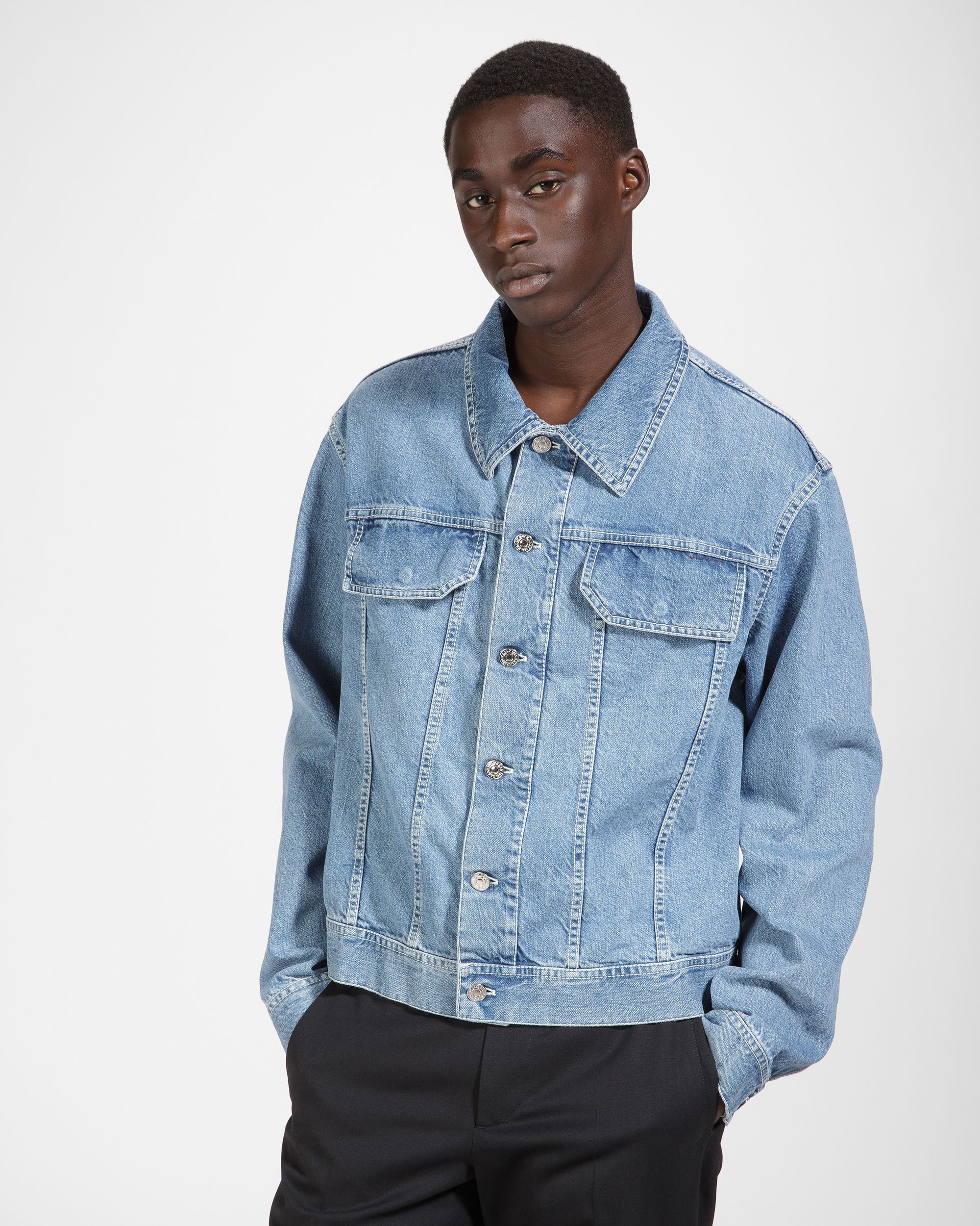 Giacca Denim In Cotone Azzurro - Uomo - Bally - 03