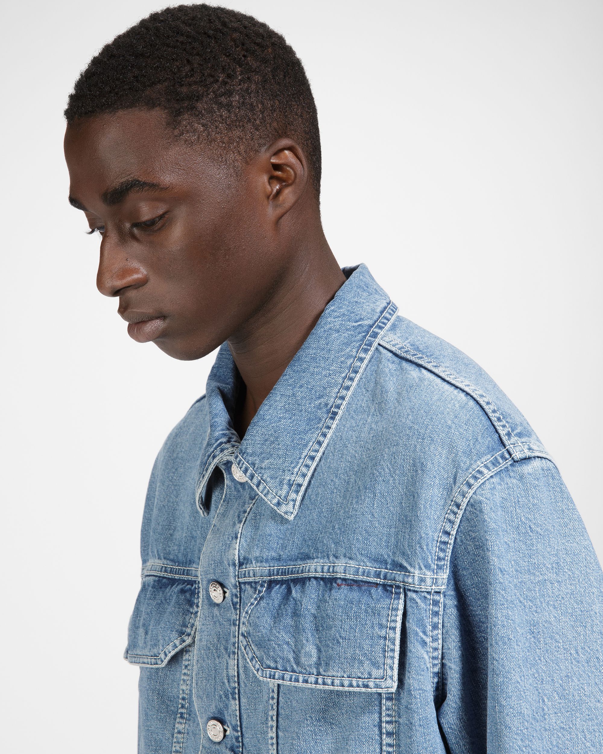 Giacca Denim In Cotone Azzurro - Uomo - Bally - 05