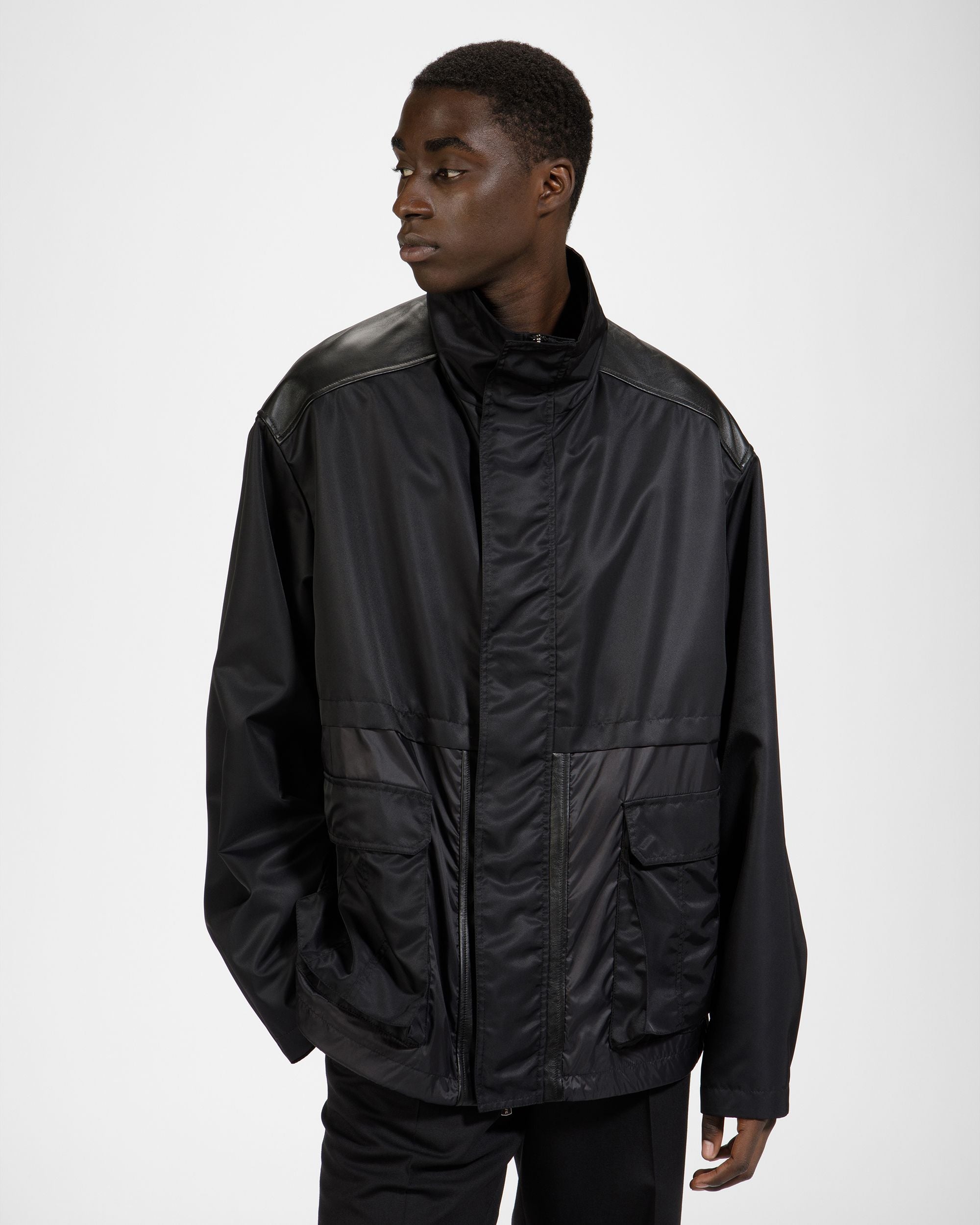 Bomber In Tessuto Nero - Uomo - Bally - 01