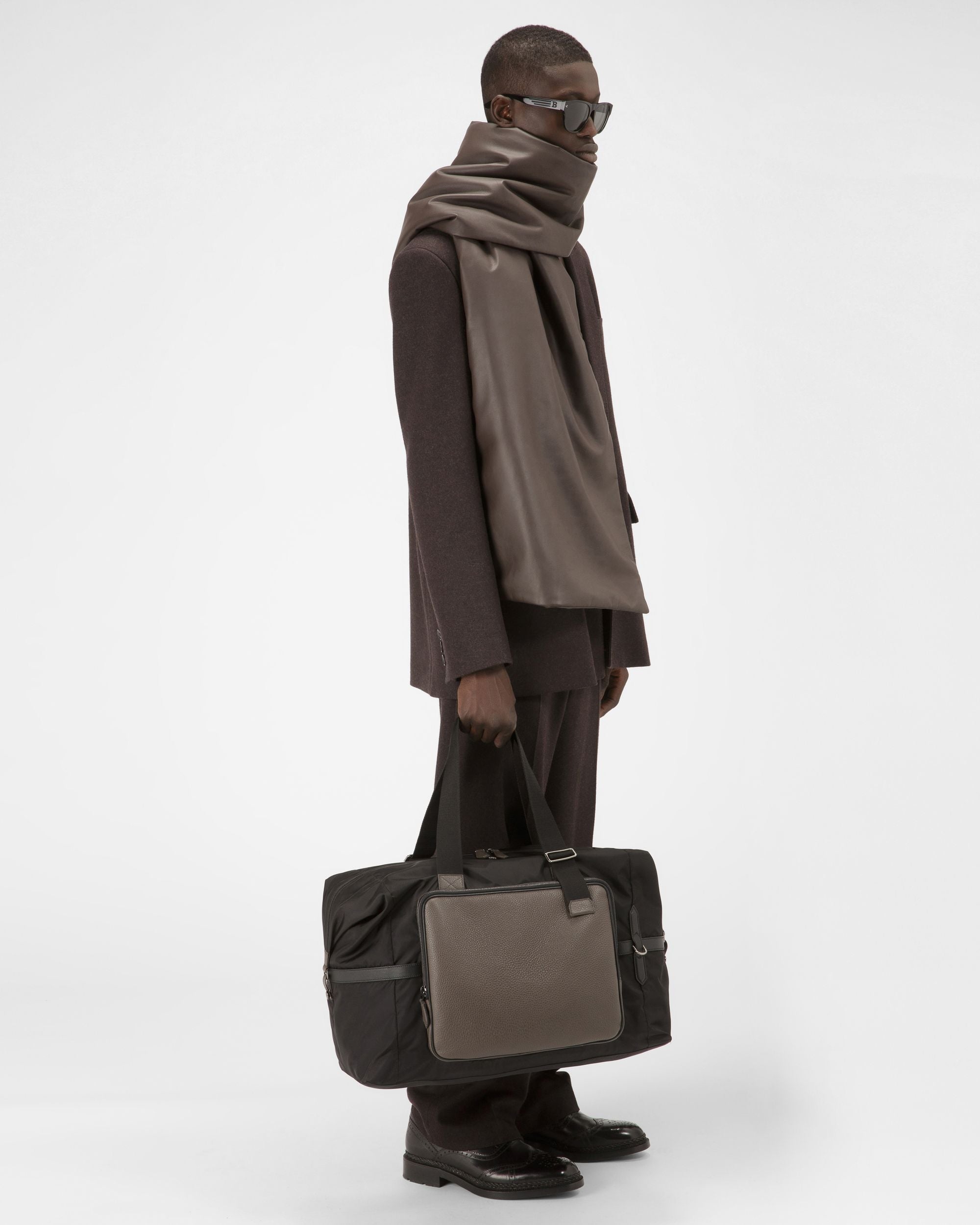 Giacca In Lana Marrone Ebano - Uomo - Bally - 05