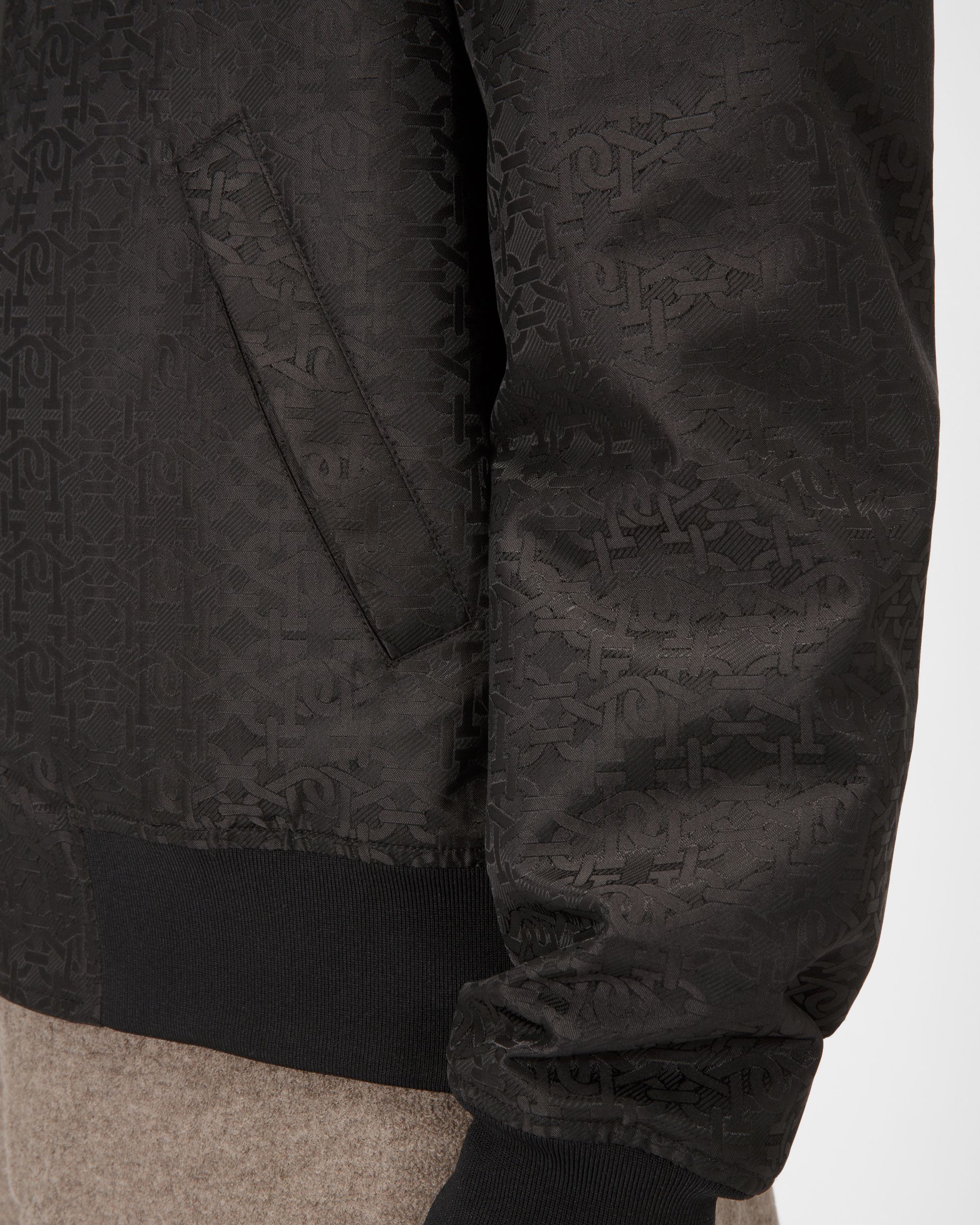 Bomber Reversibile In Nylon Riciclato Nero E Blu Navy - Uomo - Bally - 02