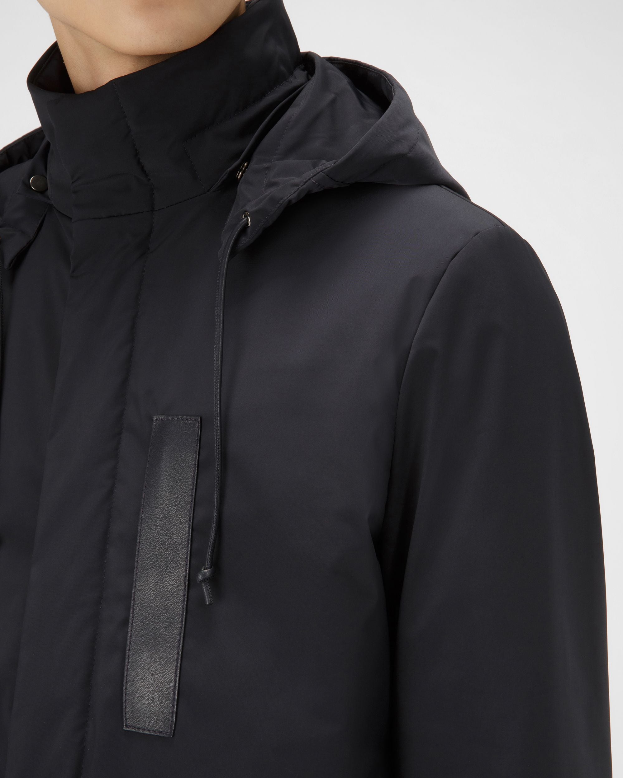 Cappotto In Poliestere Blu Navy - Uomo - Bally - 02