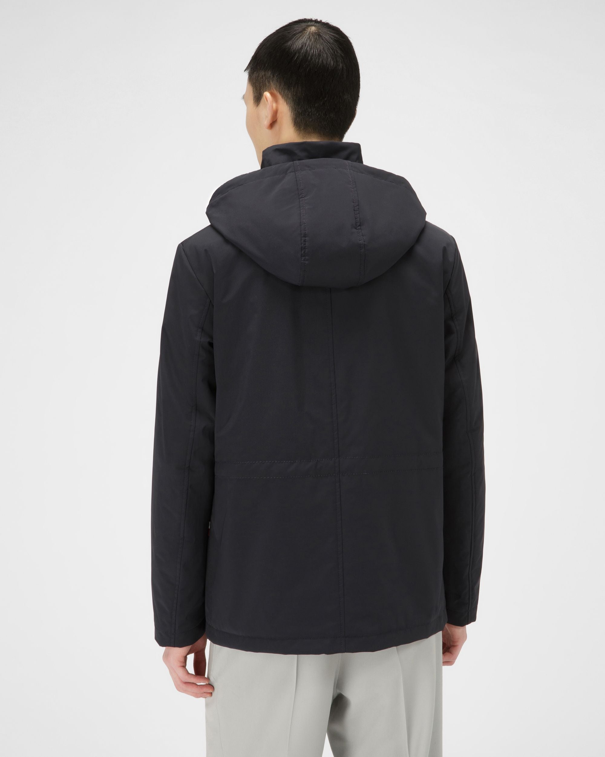 Cappotto In Poliestere Blu Navy - Uomo - Bally - 03