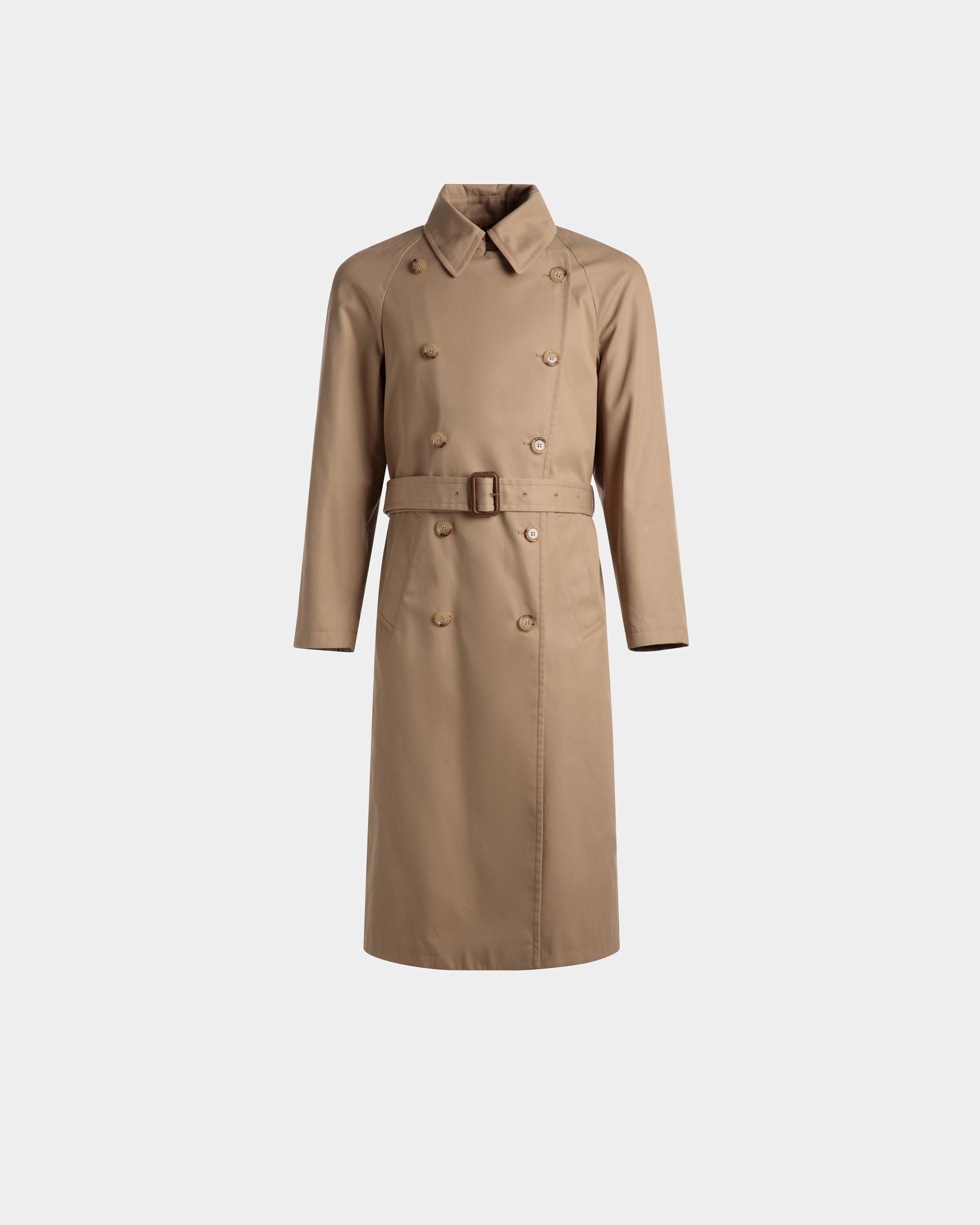 Trench In Cotone Marrone - Uomo - Bally - 01