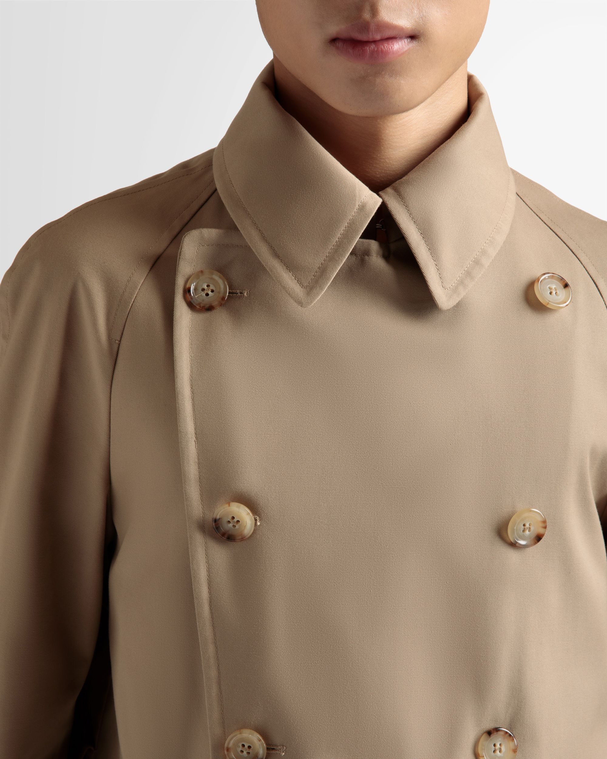 Trench In Cotone Marrone - Uomo - Bally - 04