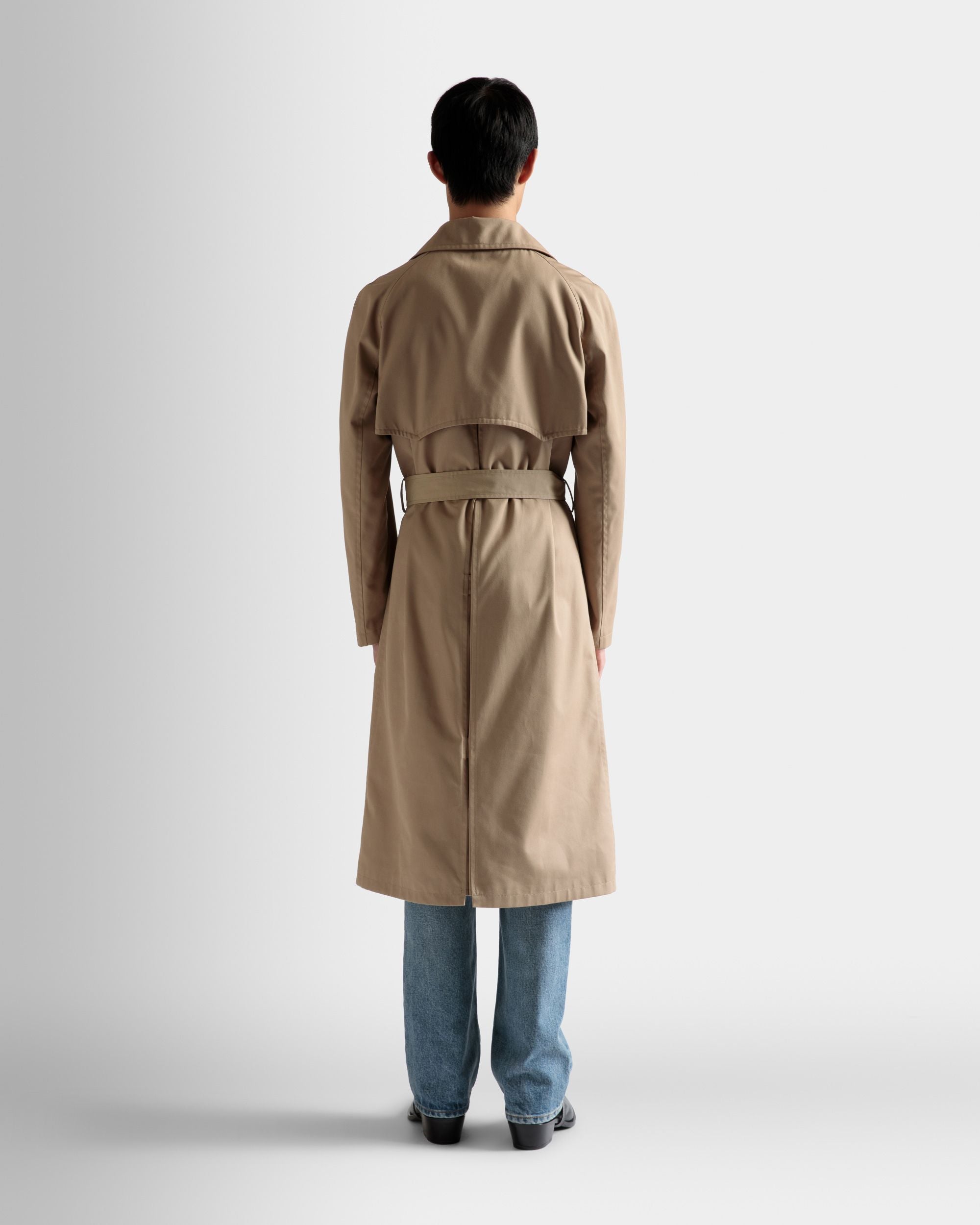 Trench In Cotone Marrone - Uomo - Bally - 06