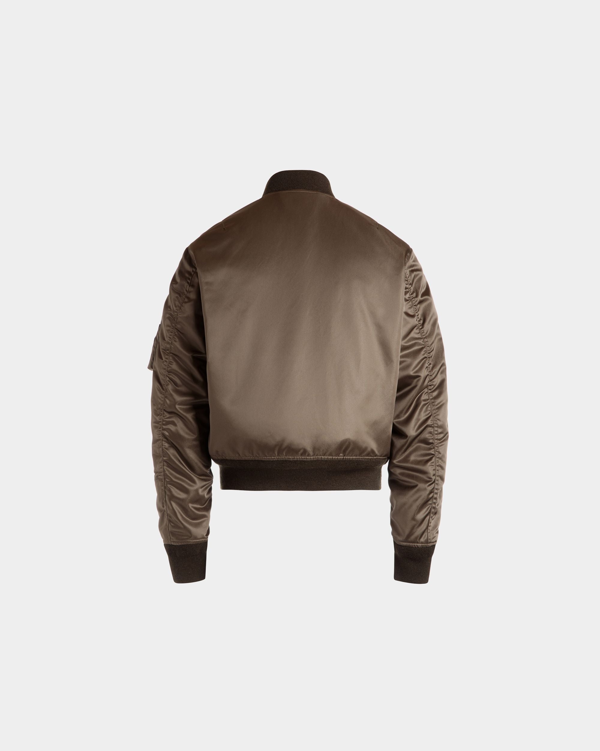 Bomber Adrien Brody Travel Collection In Nylon Military Green - Uomo - Bally - 09