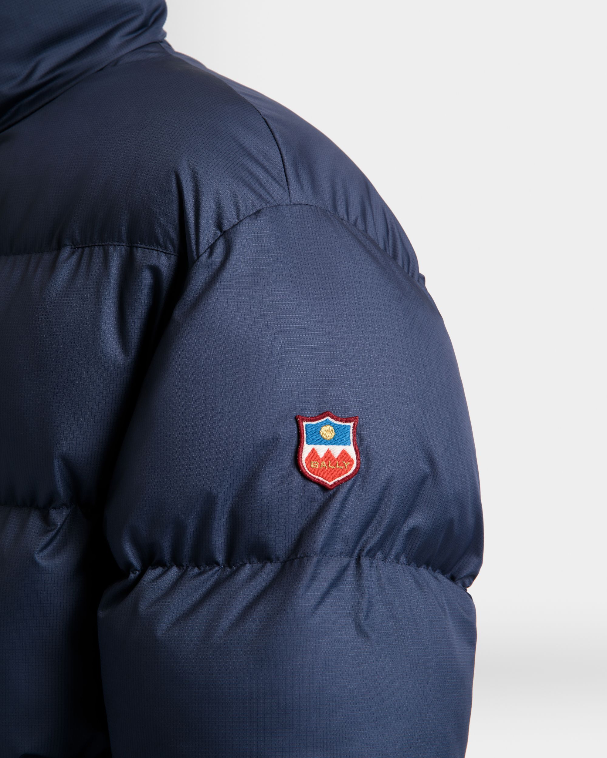 Piumino In Nylon Navy Blue - Uomo - Bally - 04