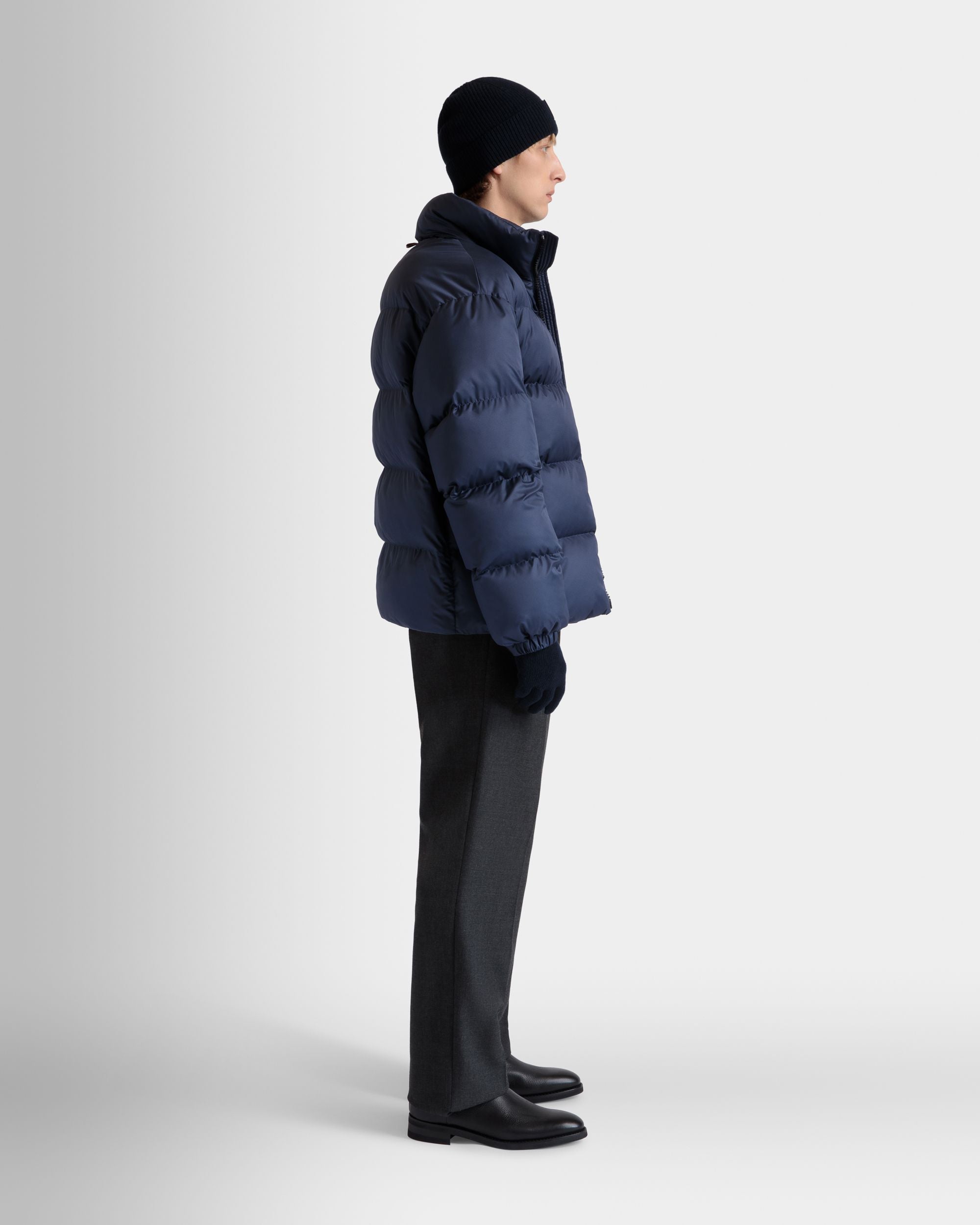 Piumino In Nylon Navy Blue - Uomo - Bally - 06
