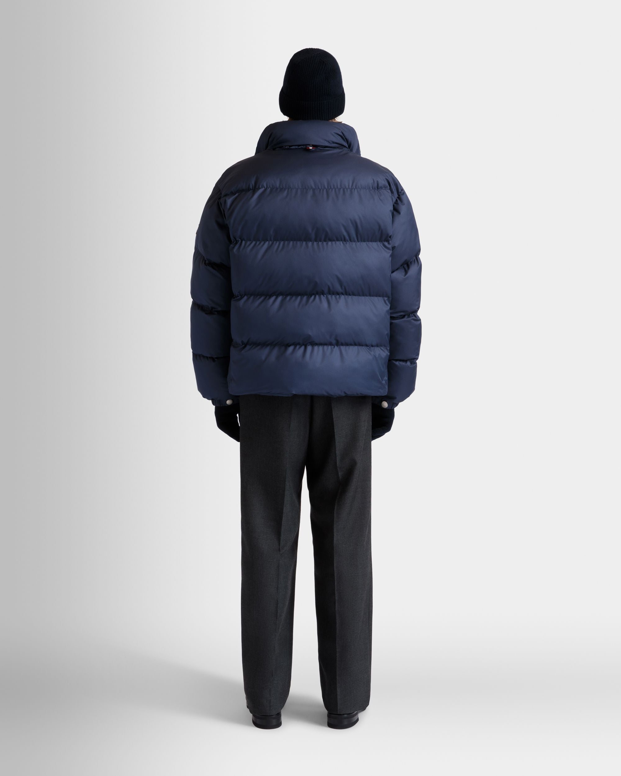 Piumino In Nylon Navy Blue - Uomo - Bally - 07