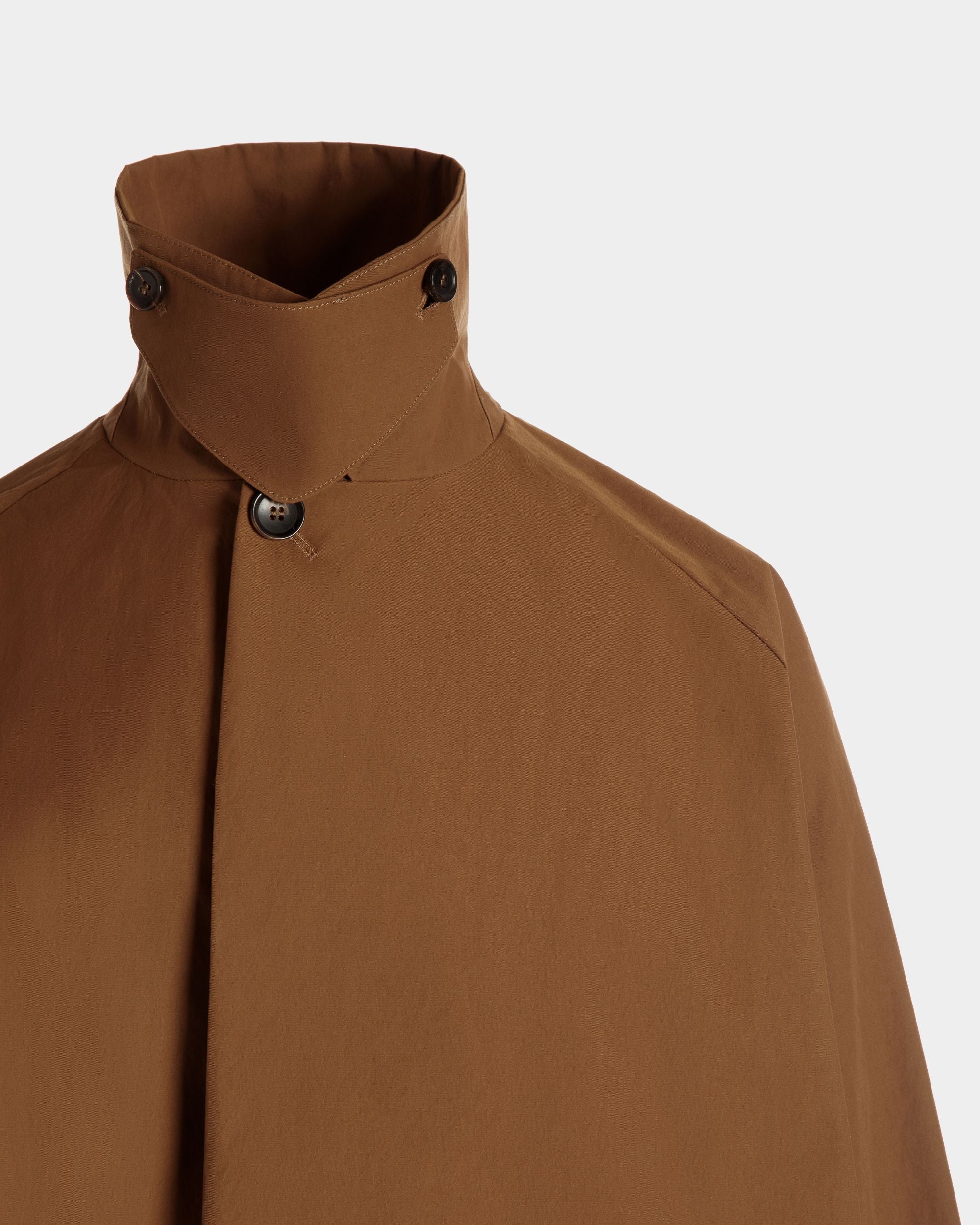 Trench In Nylon Marrone - Uomo - Bally - 04