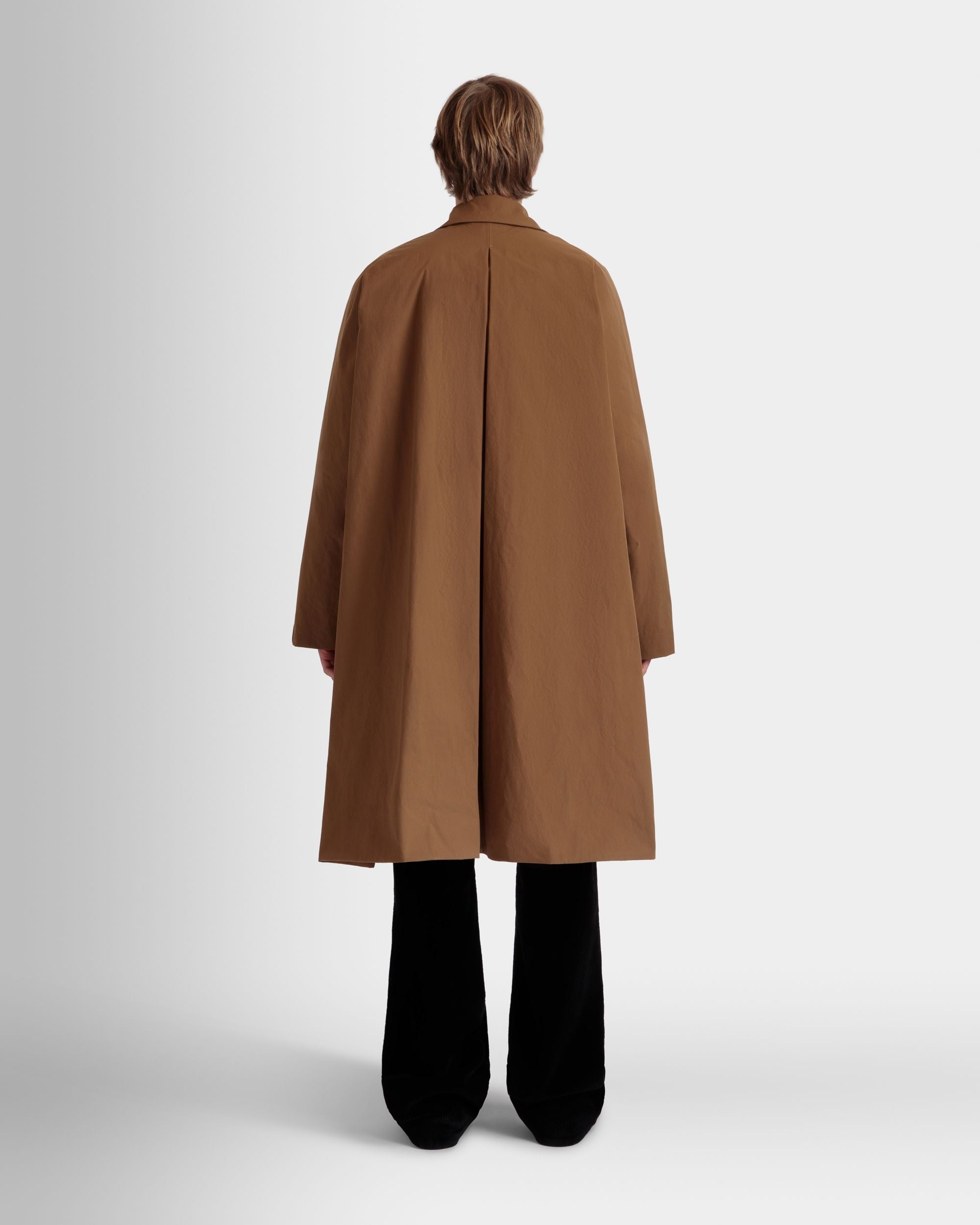 Trench In Nylon Marrone - Uomo - Bally - 06