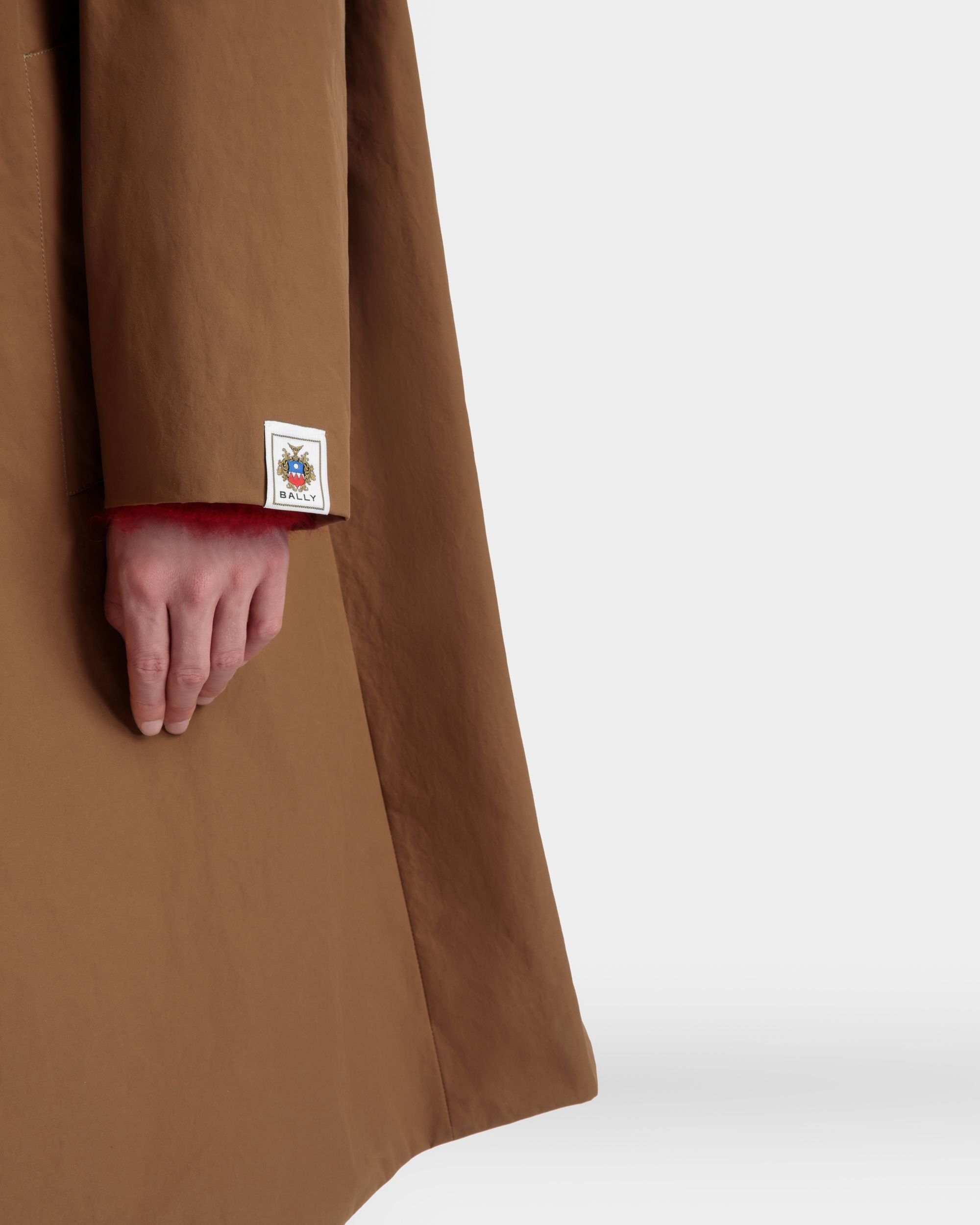 Trench In Nylon Marrone - Uomo - Bally - 08
