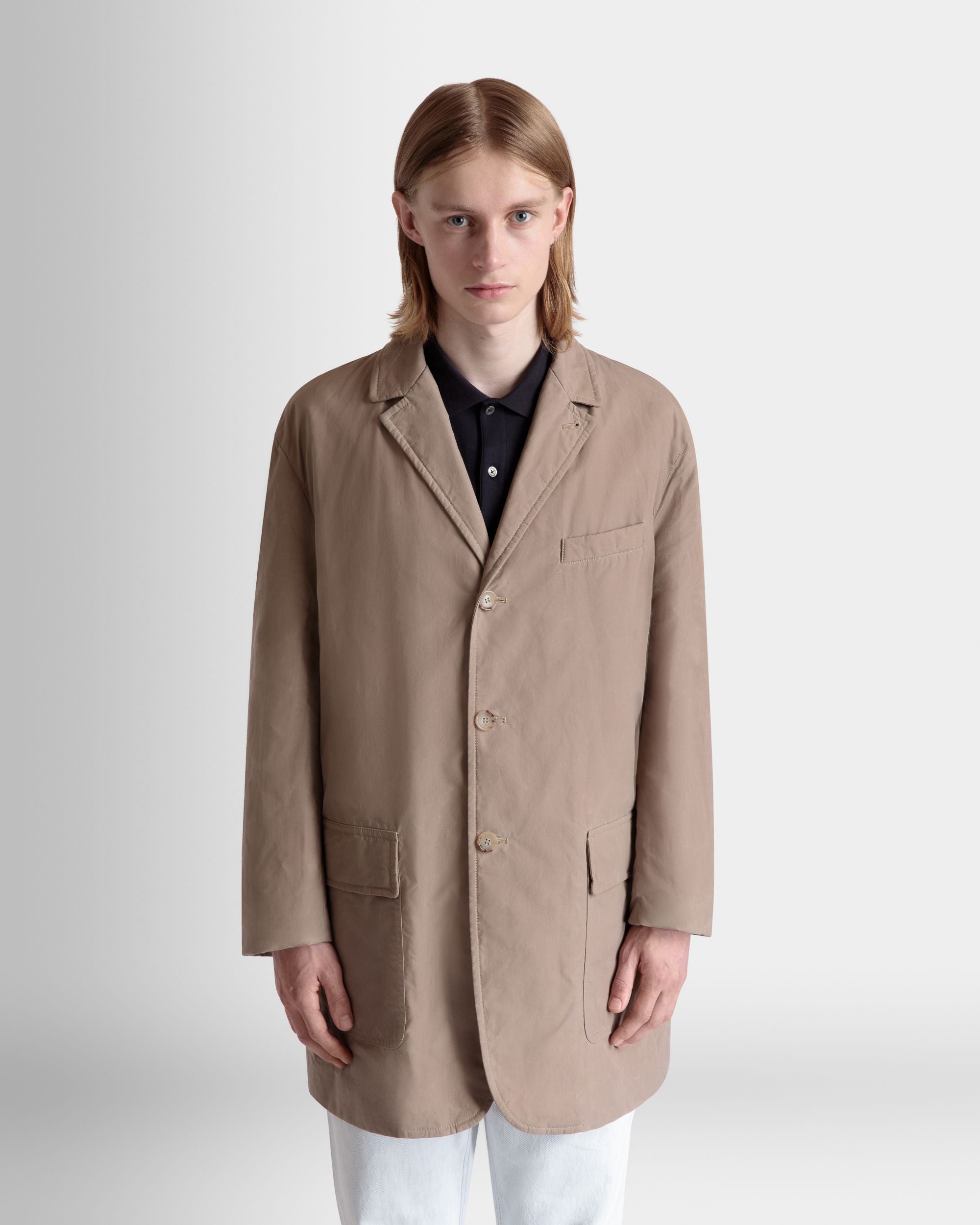 Car Coat In Cotone Beige - Uomo - Bally - 08