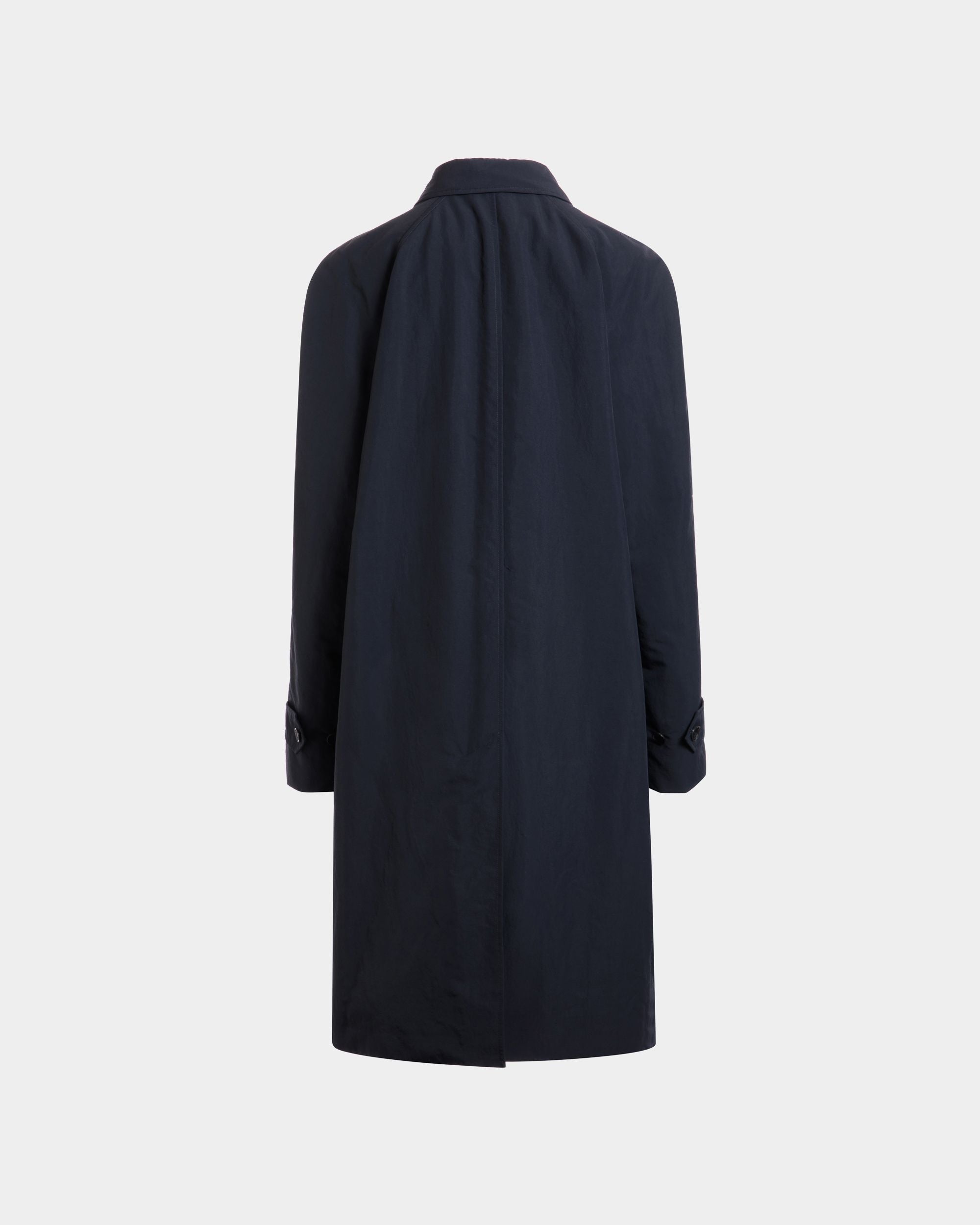 Trench In Nylon Navy Blue - Uomo - Bally - 07