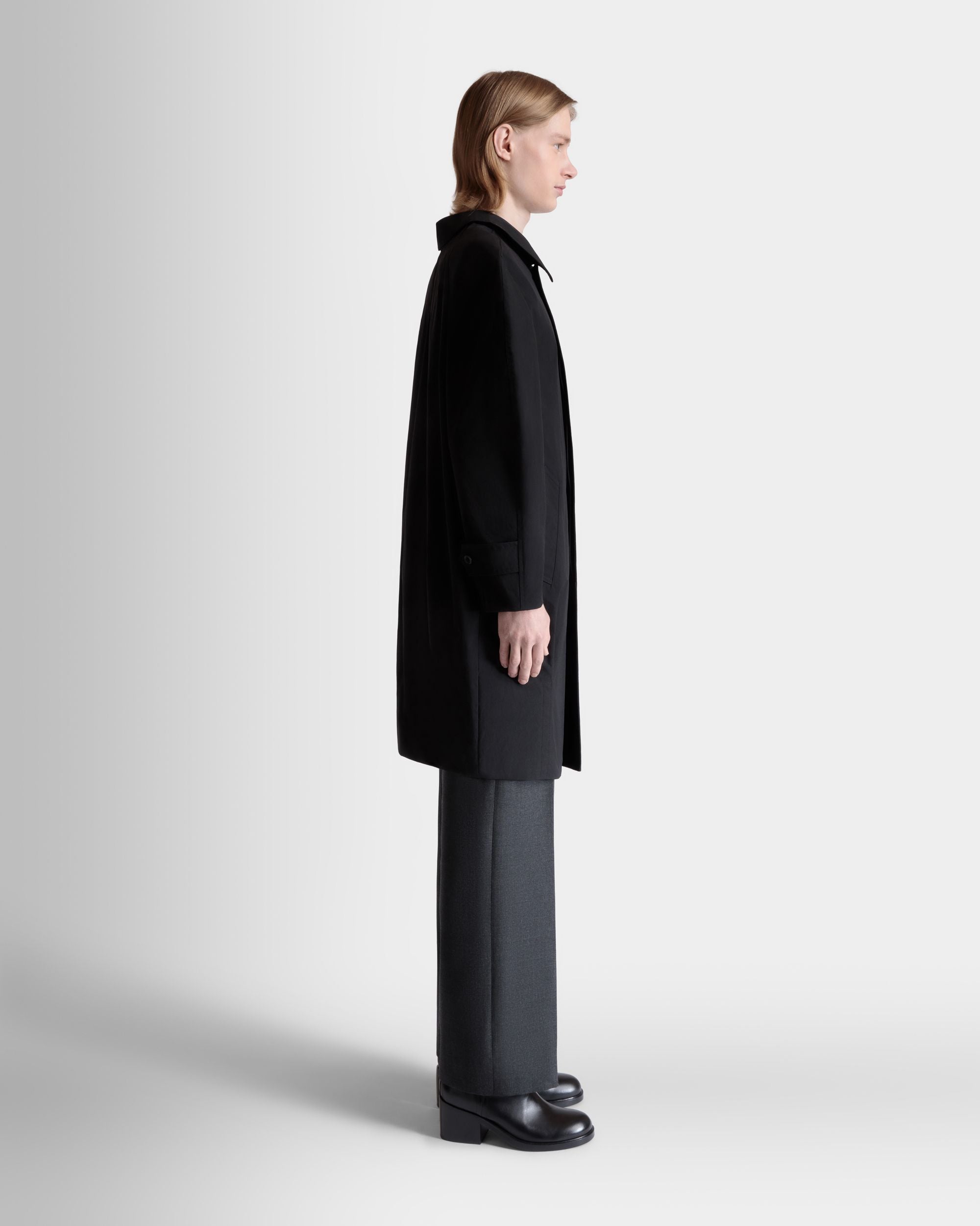 Cappotto In Poliestere Nero - Uomo - Bally - 05