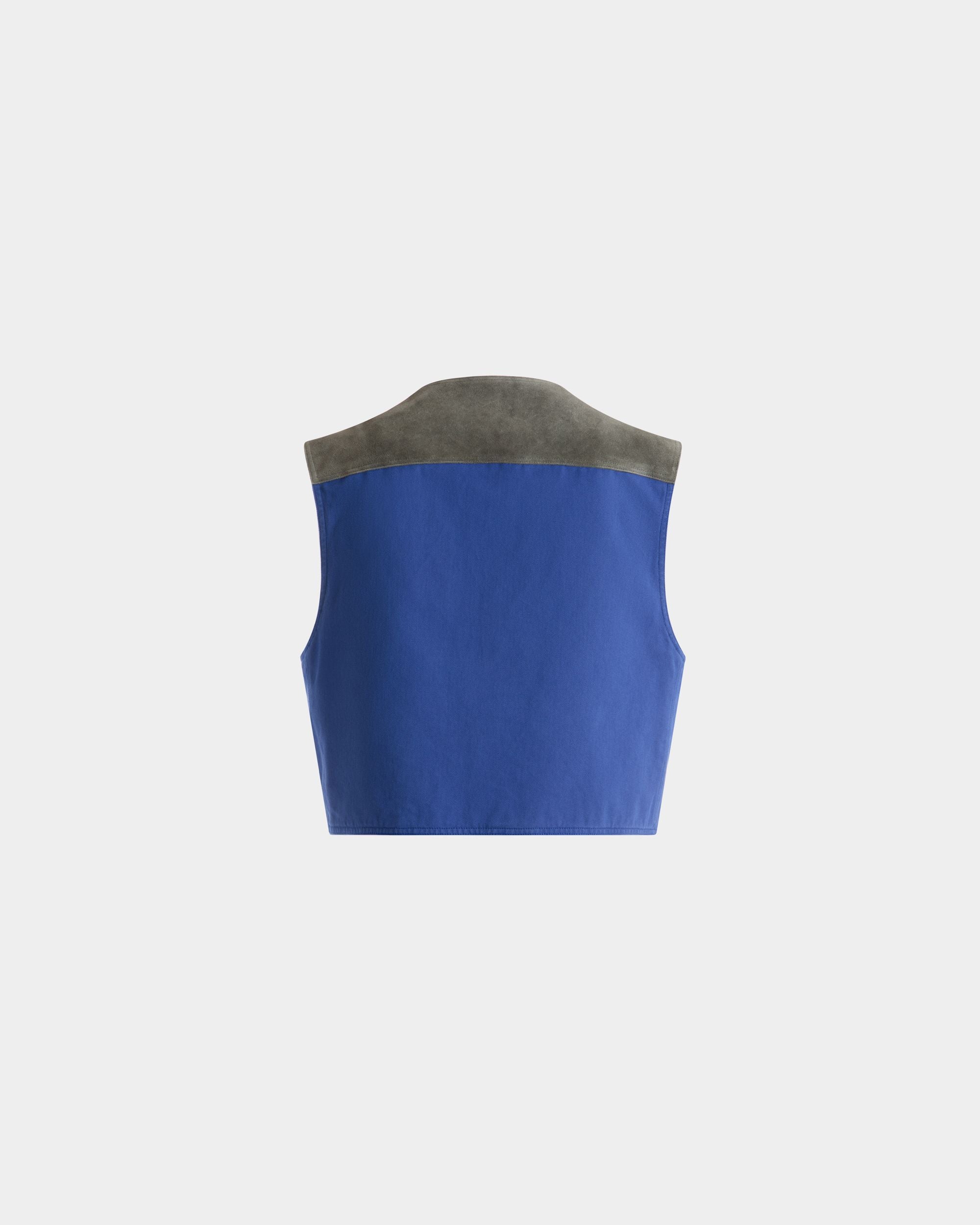 Gilet In Cotone Blu - Uomo - Bally - 03
