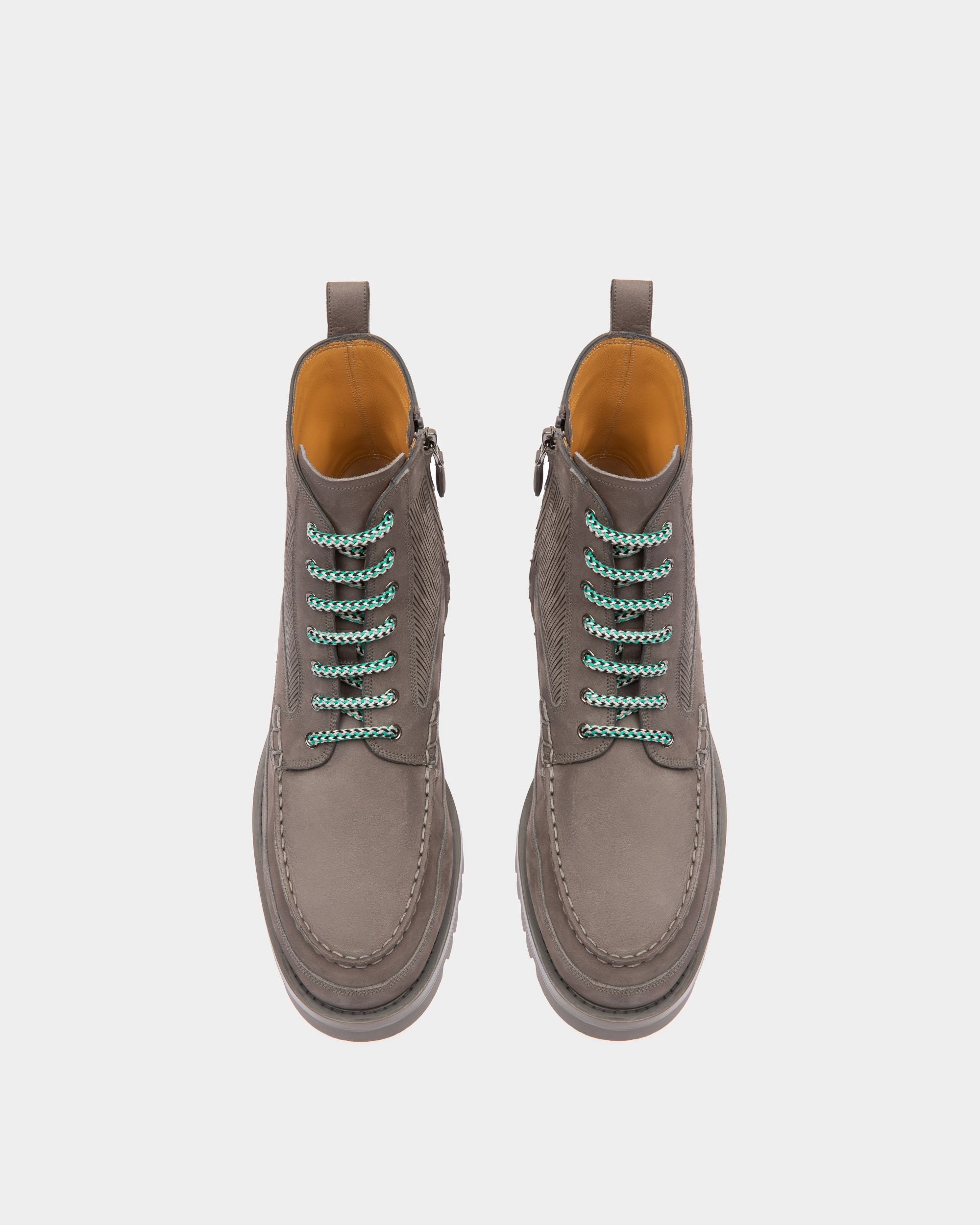 Treldon Stivali In Pelle Dark Mineral - Uomo - Bally - 02