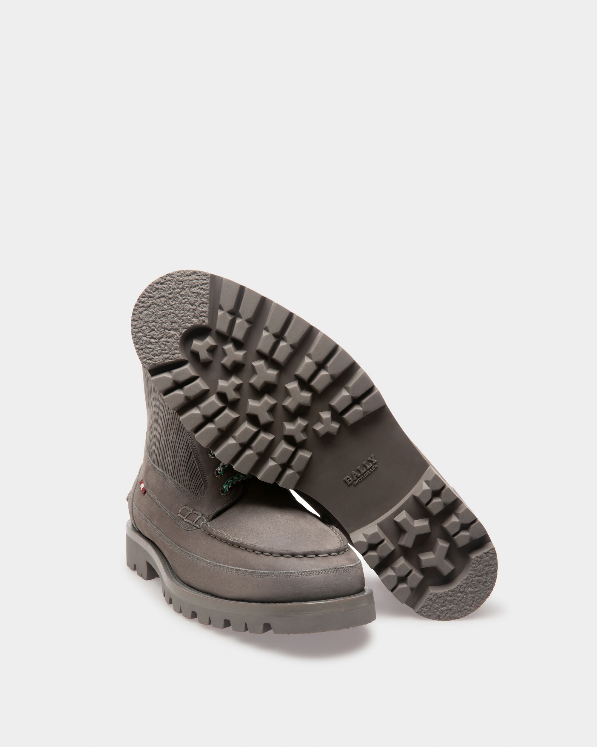 Treldon Stivali In Pelle Dark Mineral - Uomo - Bally - 05