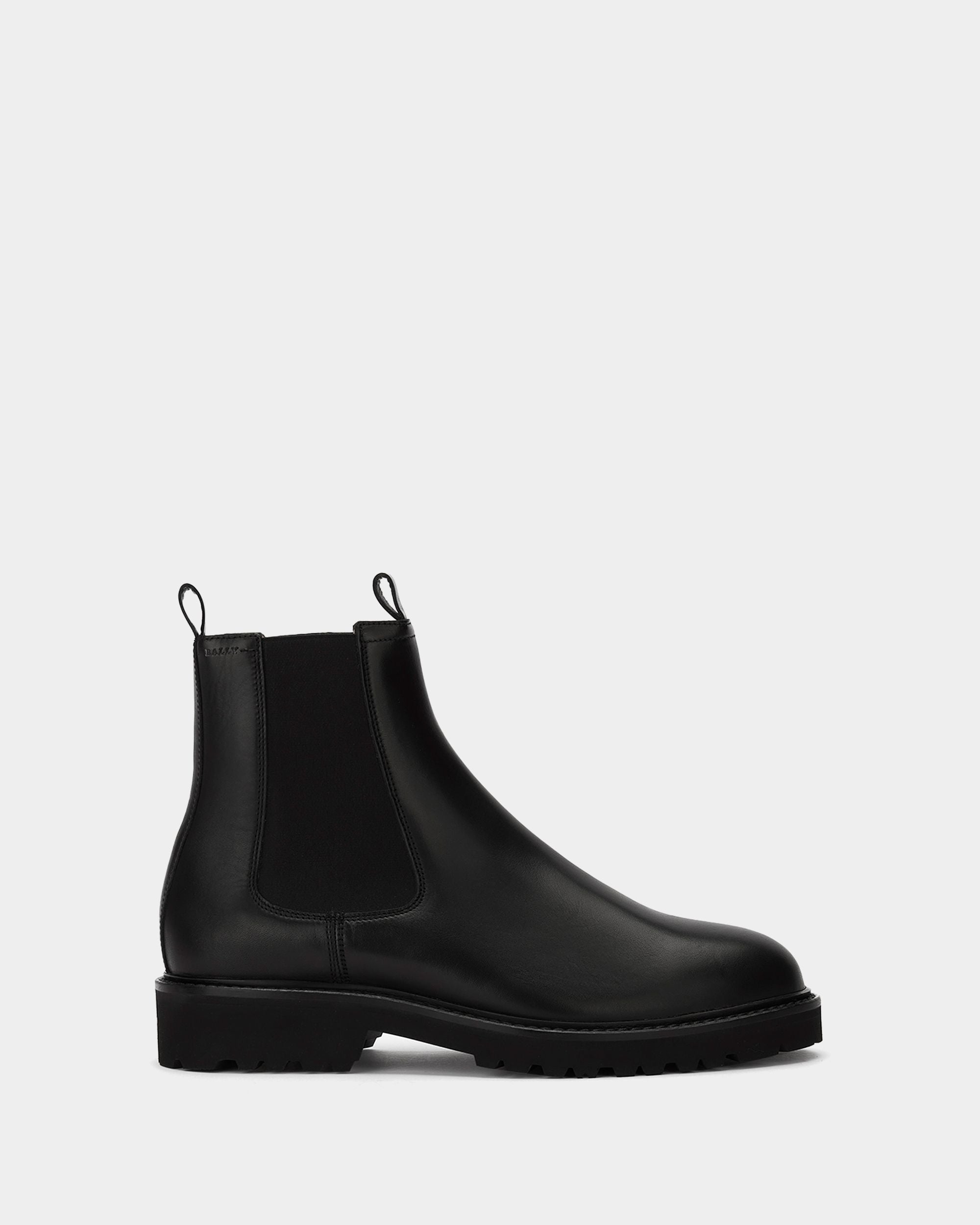 Stivaletto In Pelle Nera - Uomo - Bally - 01