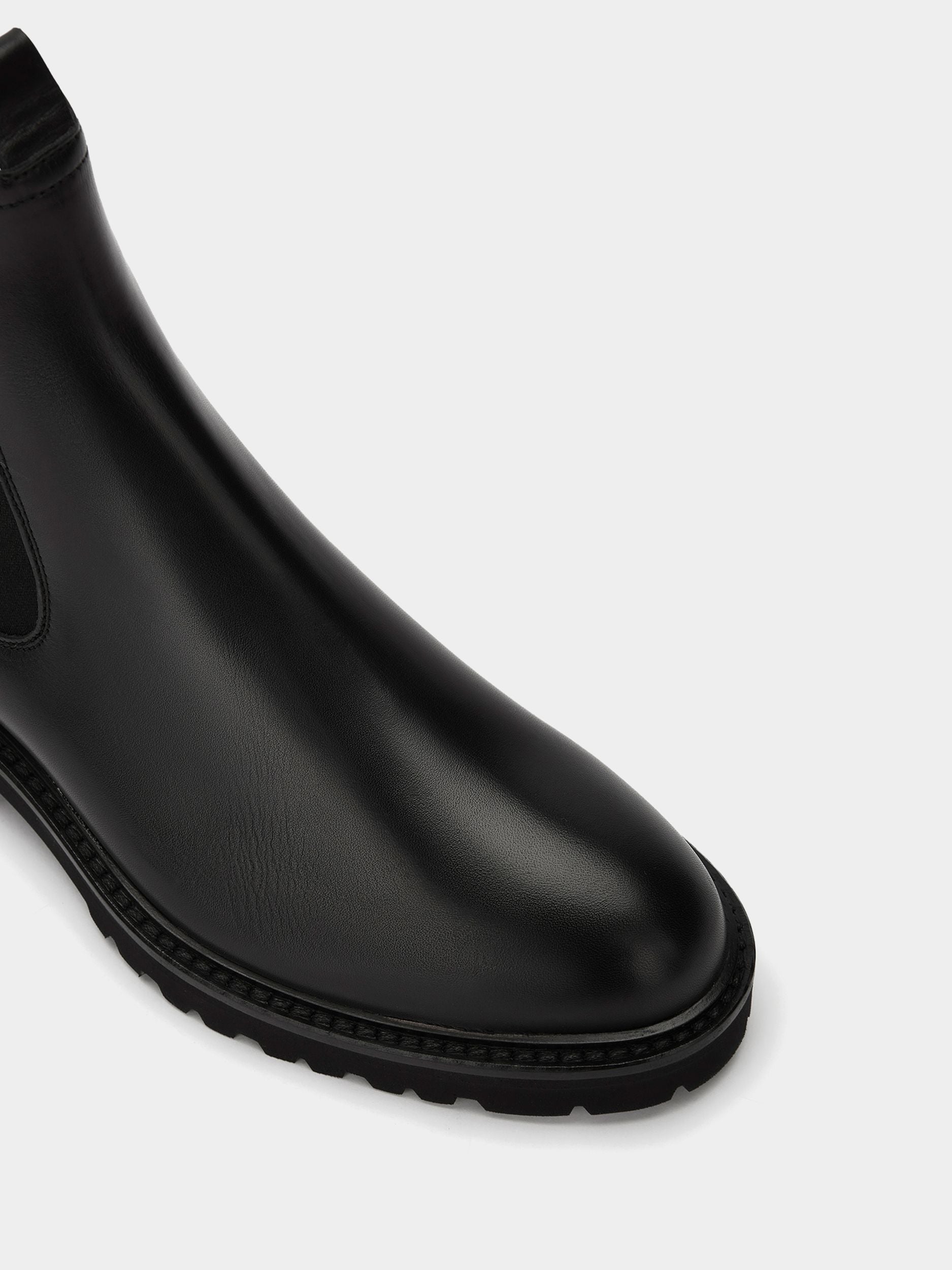 Men's Black Leather Boots - Uomo - Bally - 04