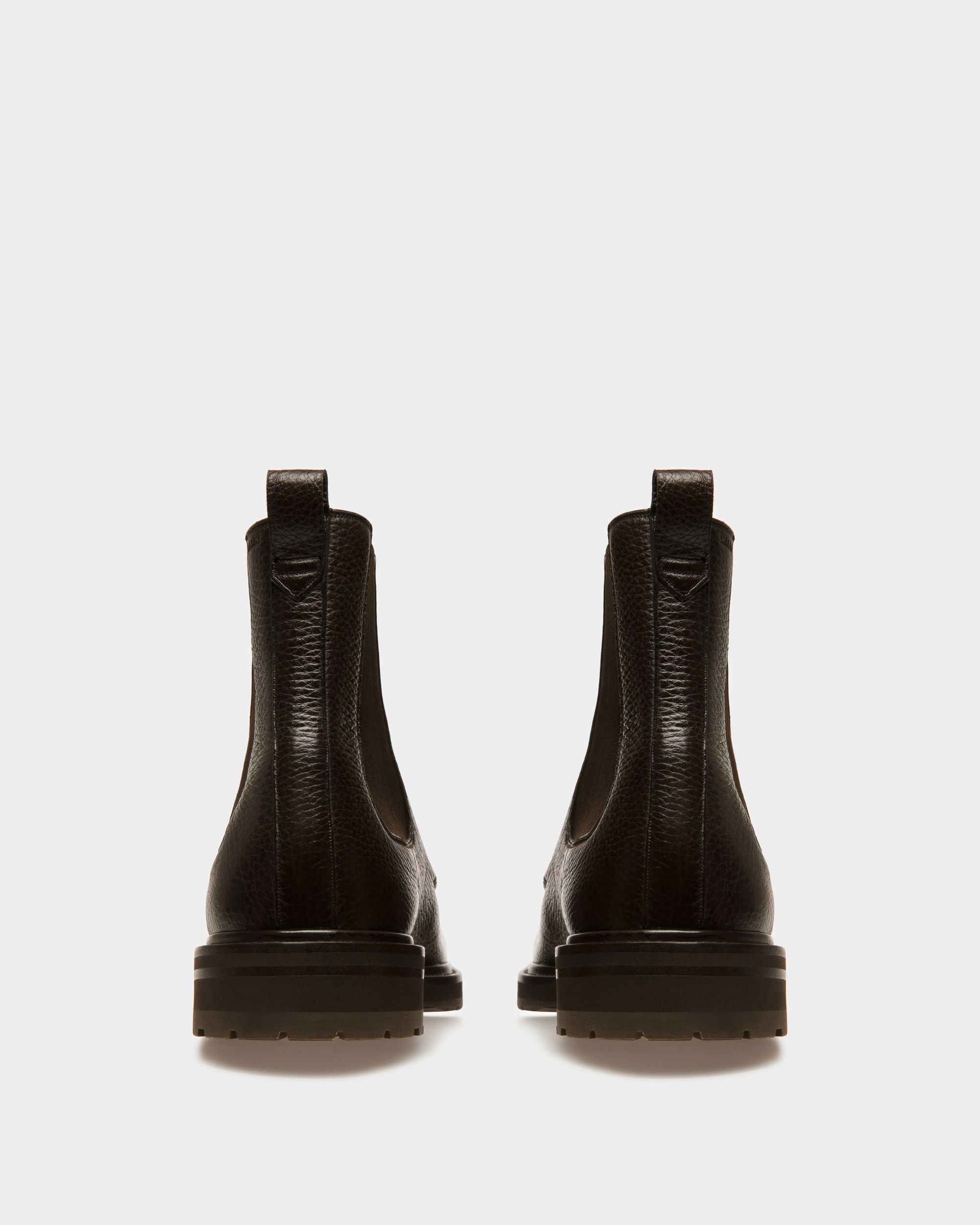 Mirno Stivaletto In Pelle Marrone Scuro - Uomo - Bally - 04