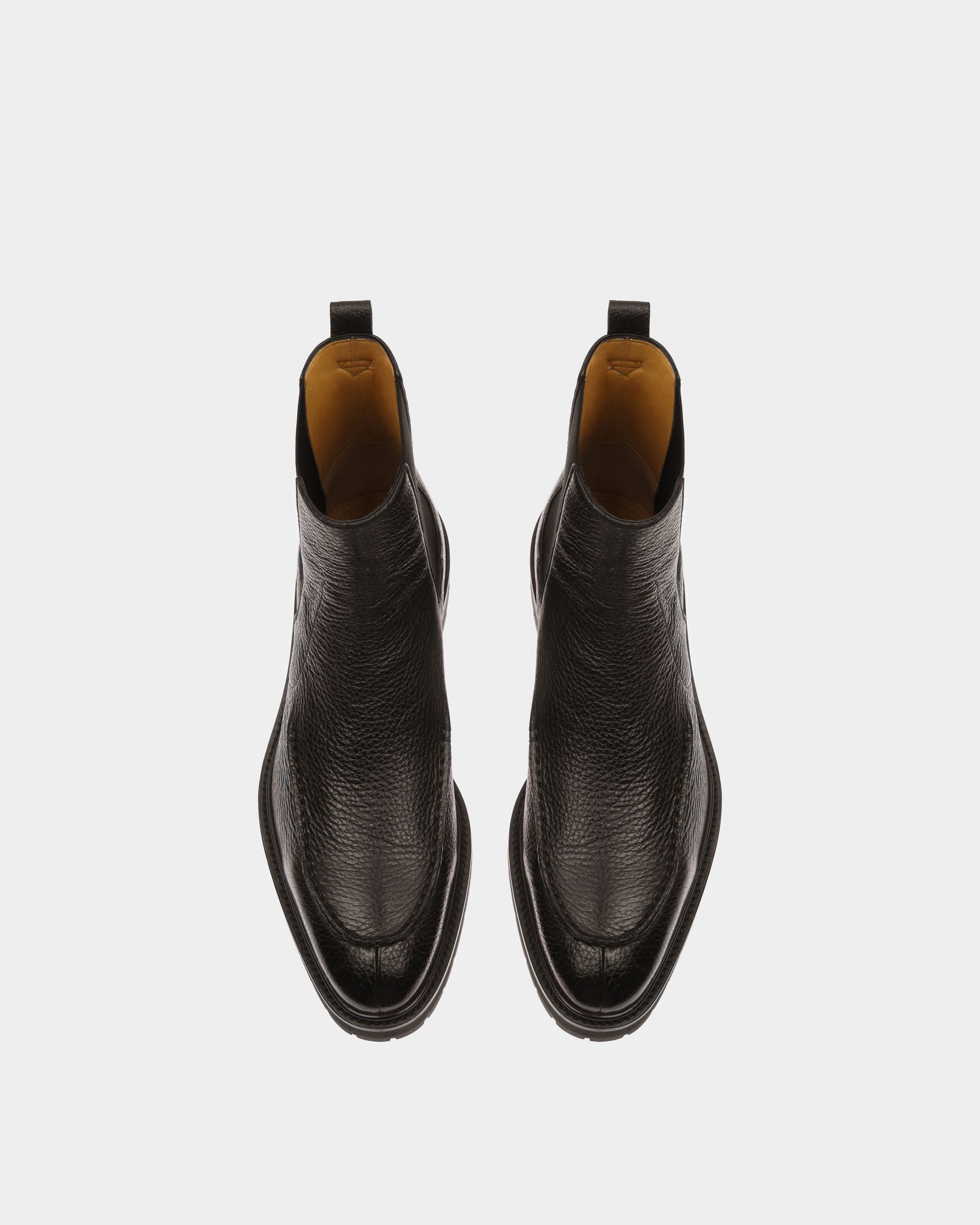 Mirno Stivaletto In Pelle Nera - Uomo - Bally - 02