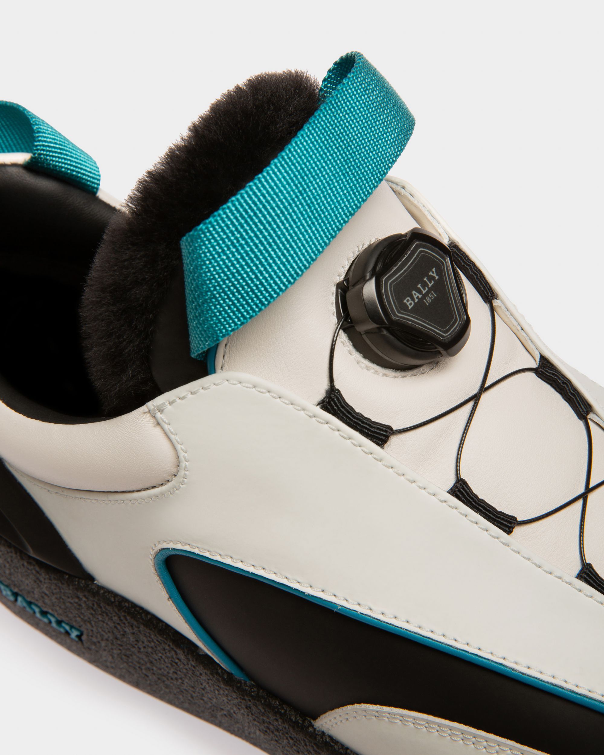 Curtys Stivali Da Neve In Pelle Nera E Bianca - Uomo - Bally - 06