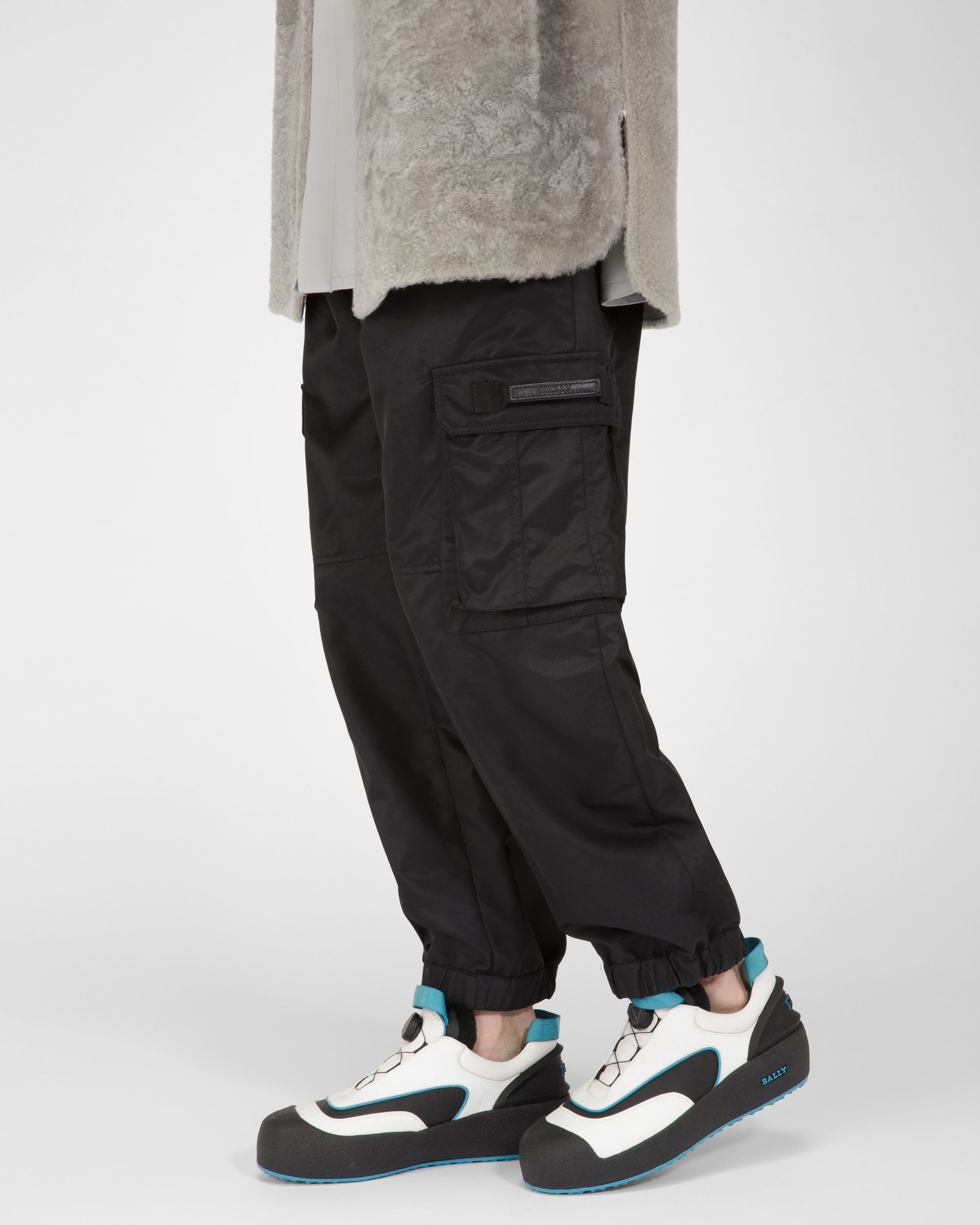 Curtys Stivali Da Neve In Pelle Nera E Bianca - Uomo - Bally - 07