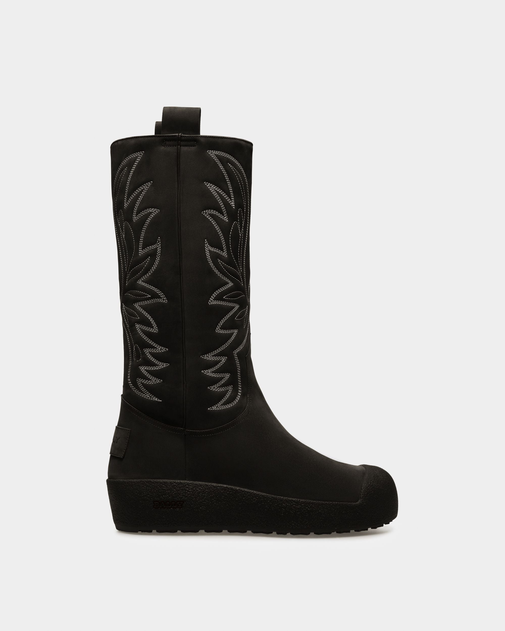 Montana Stivale Da Neve In Pelle Nera - Uomo - Bally - 01