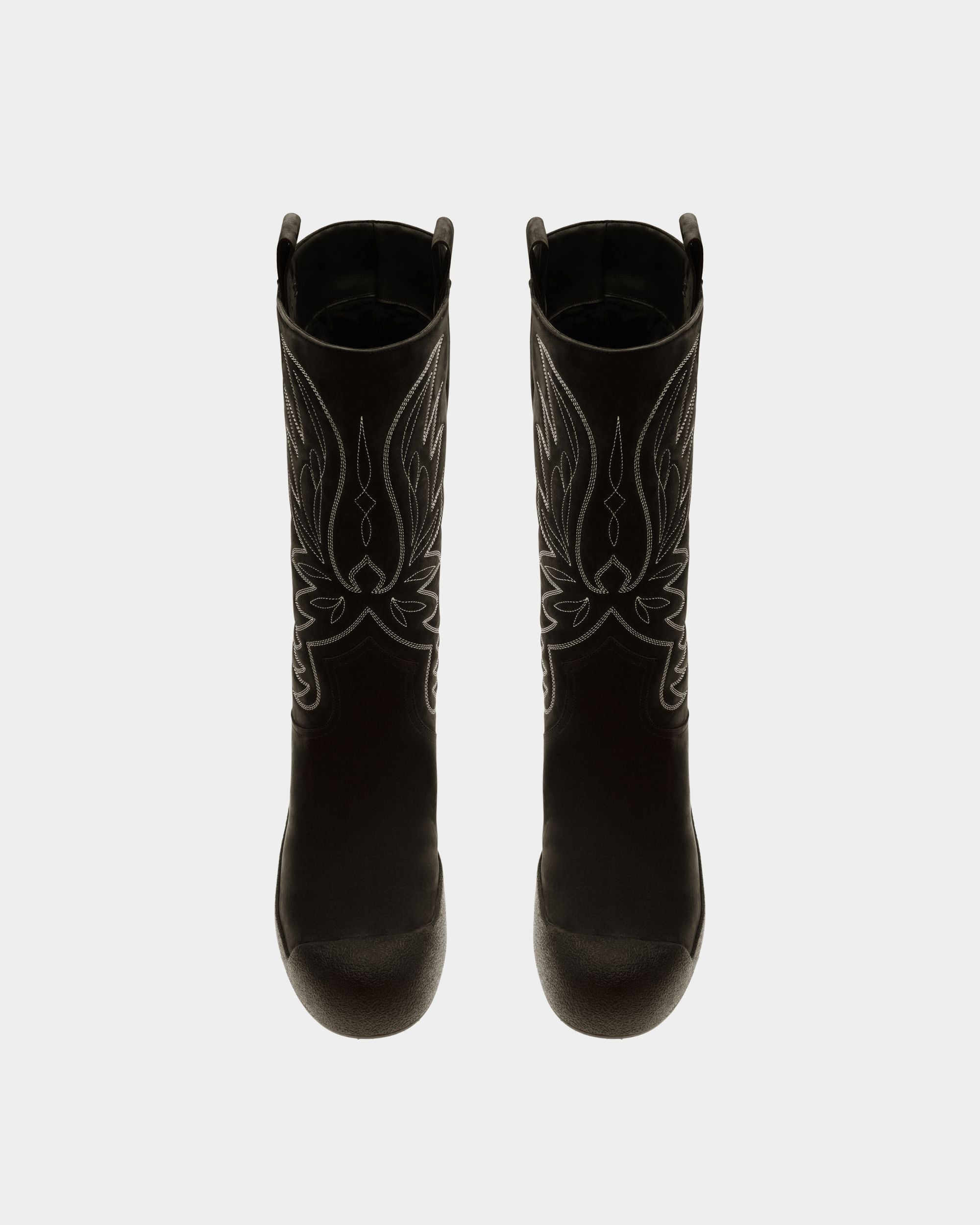 Montana Stivale Da Neve In Pelle Nera - Uomo - Bally - 02