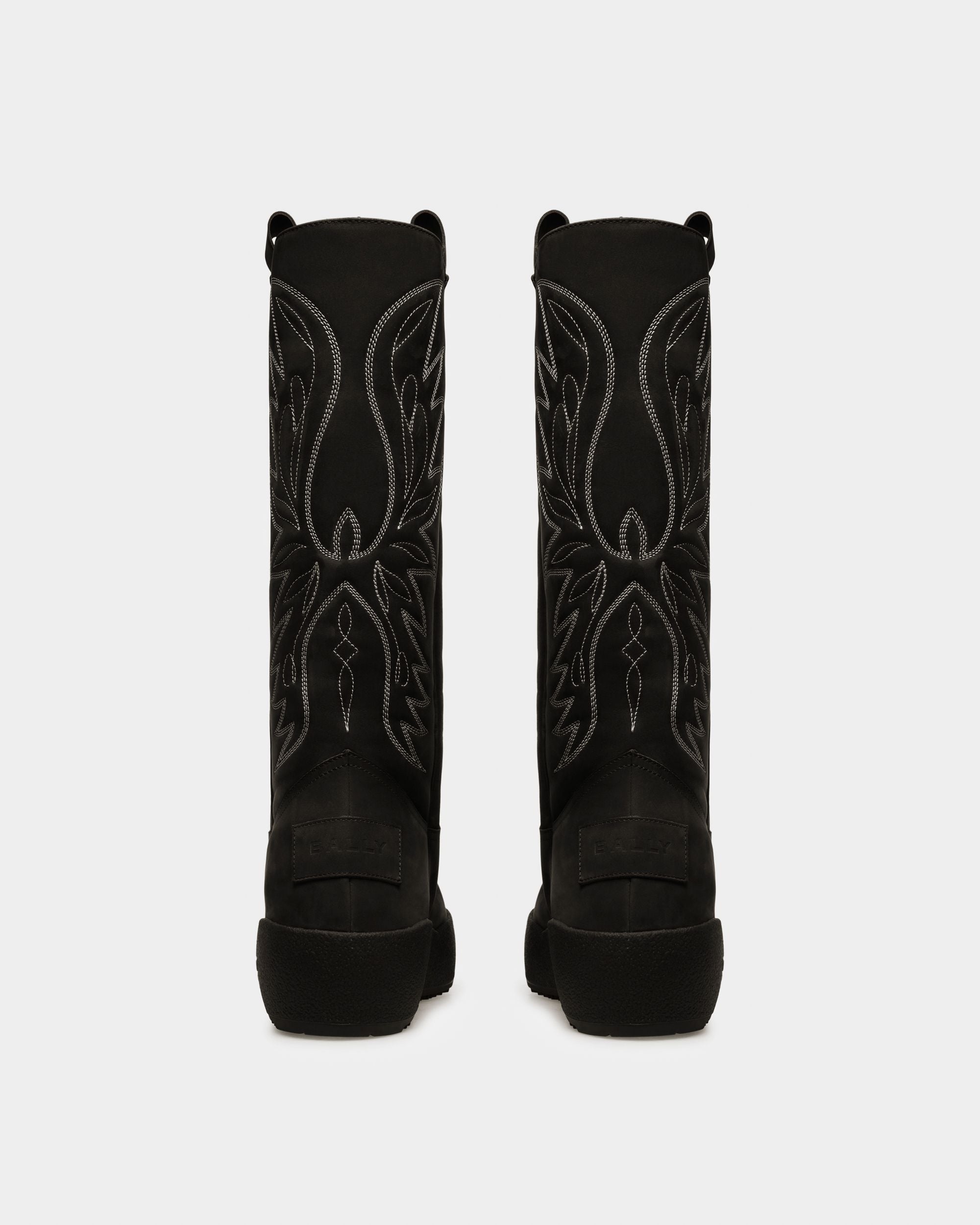 Montana Stivale Da Neve In Pelle Nera - Uomo - Bally - 04