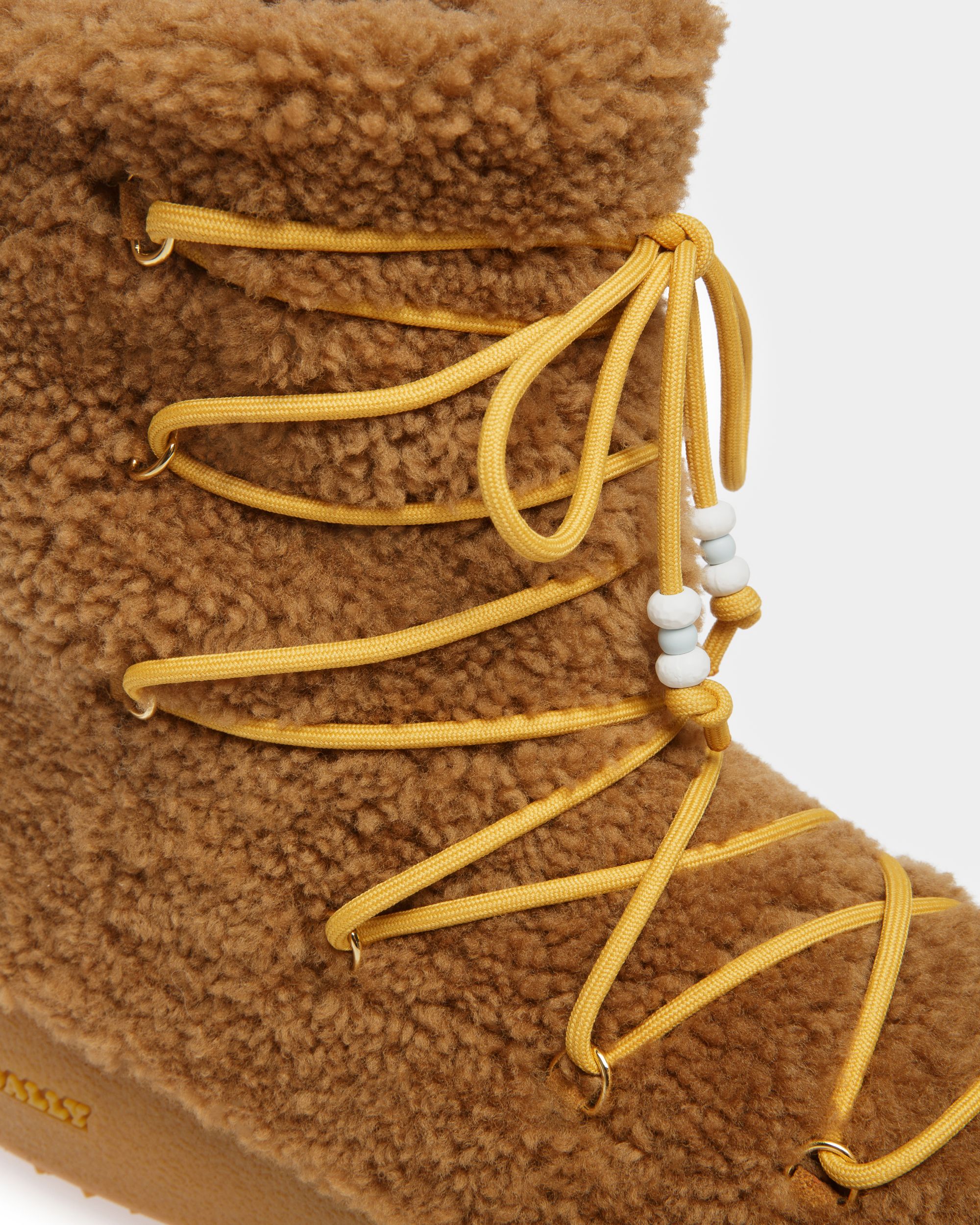 Corviglia Stivale Da Neve In Pelle Cammello - Uomo - Bally - 06