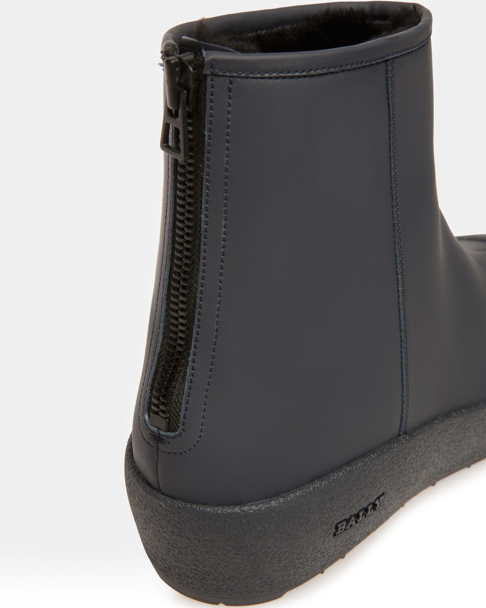 Bernina Stivale Da Neve In Pelle Blu Navy - Uomo - Bally - 06