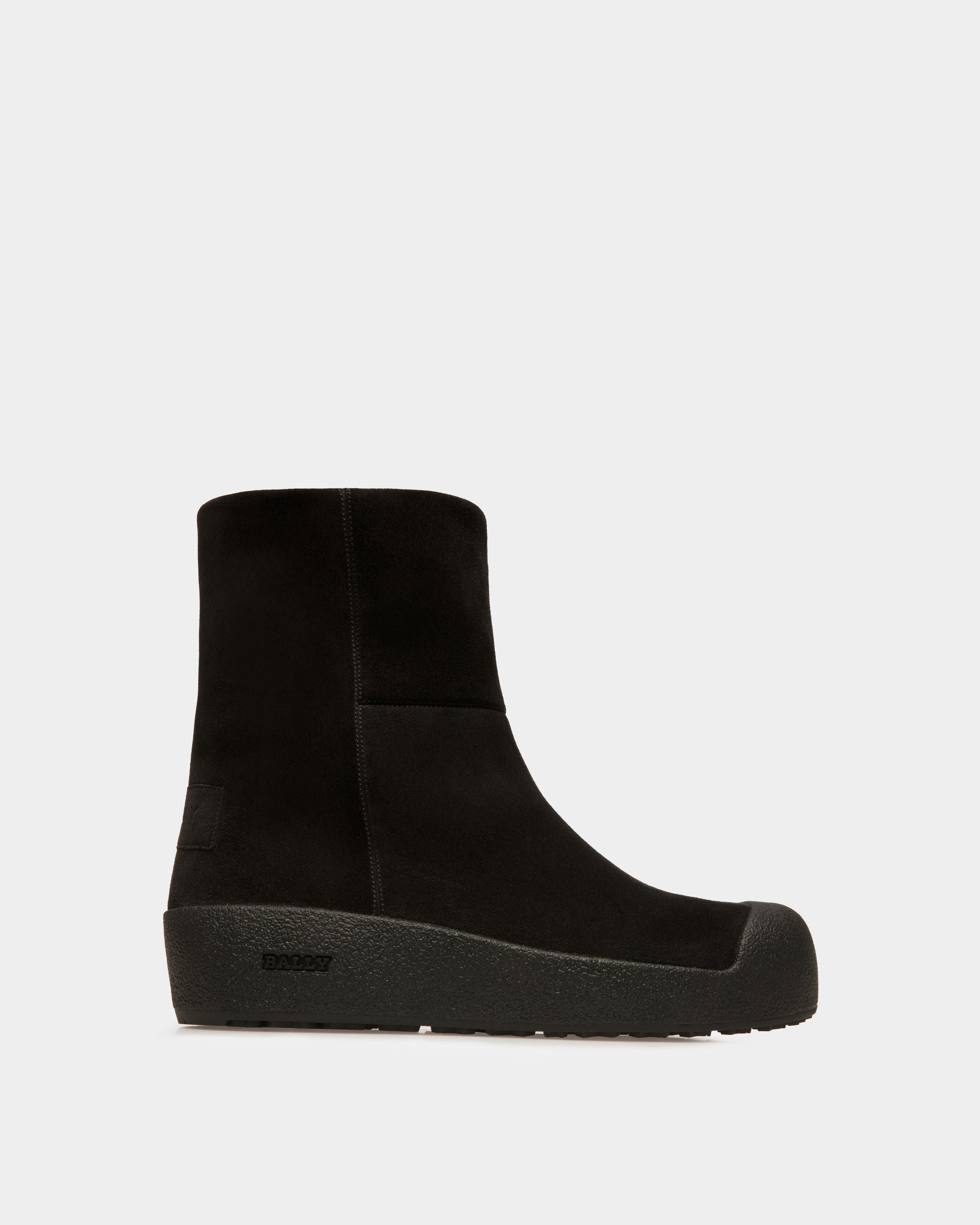 Gstaad Stivale Da Neve In Pelle Nera - Uomo - Bally - 01