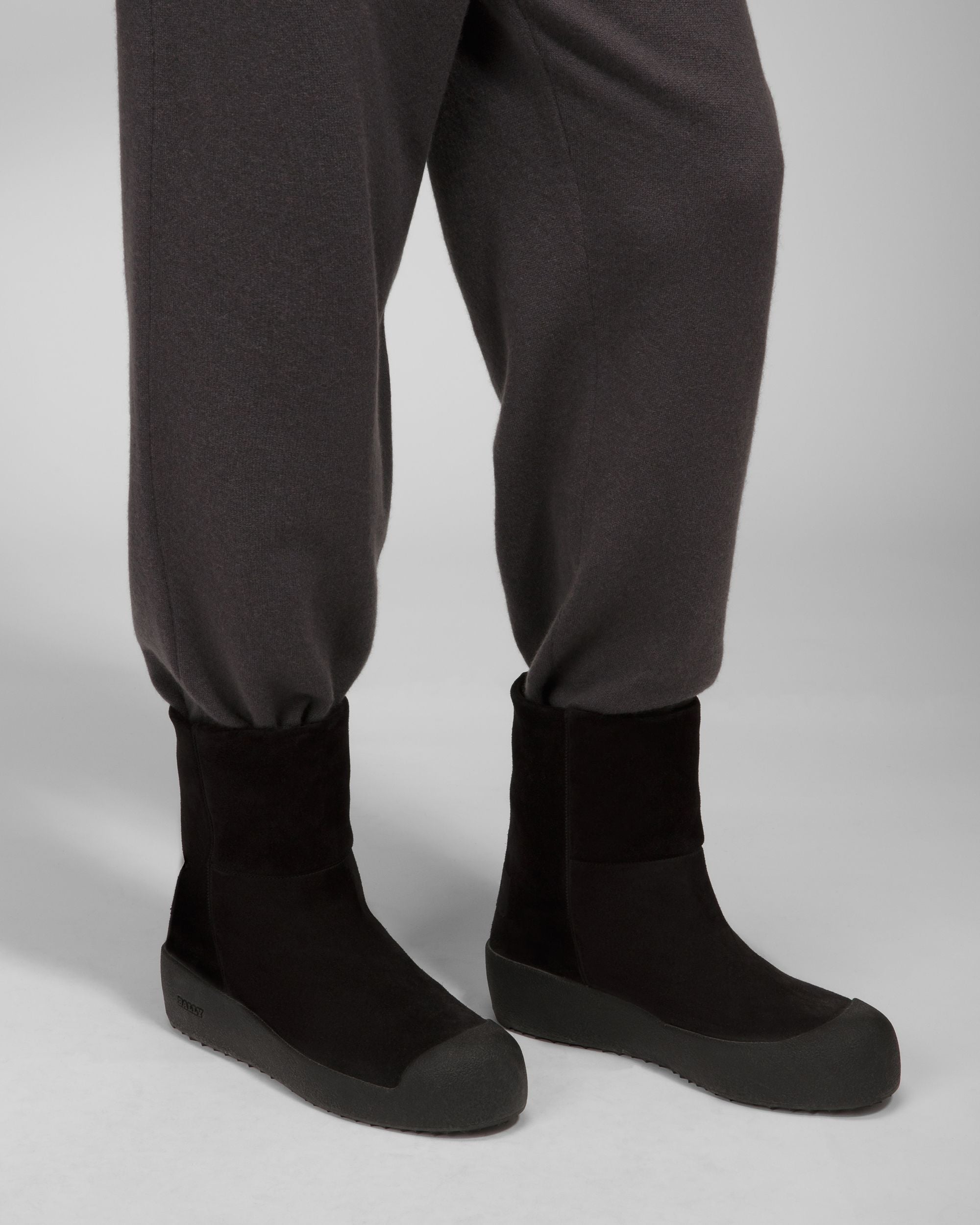 Gstaad Stivale Da Neve In Pelle Nera - Uomo - Bally - 03