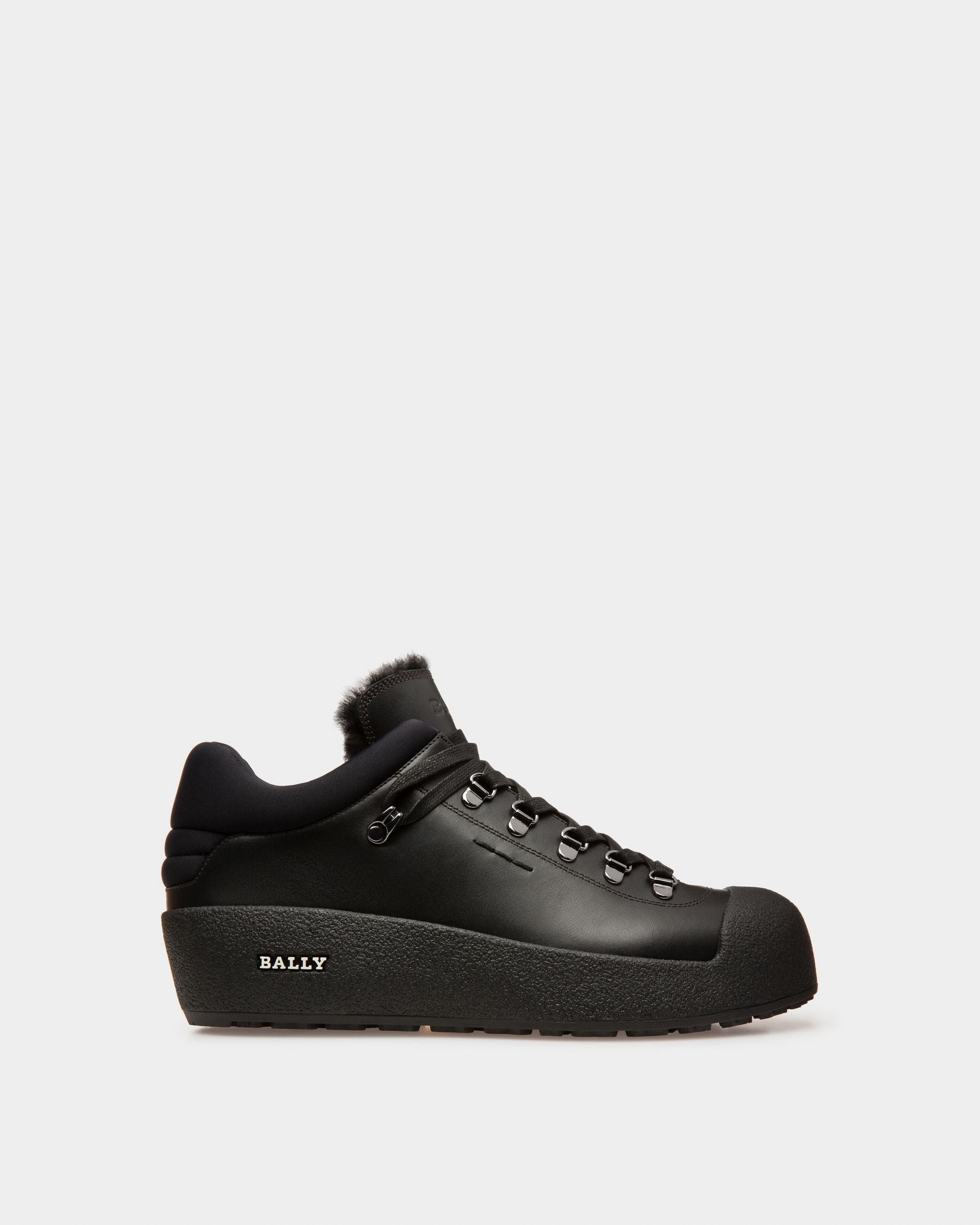 Curyal Stivali Da Neve Neri In Pelle - Uomo - Bally - 01
