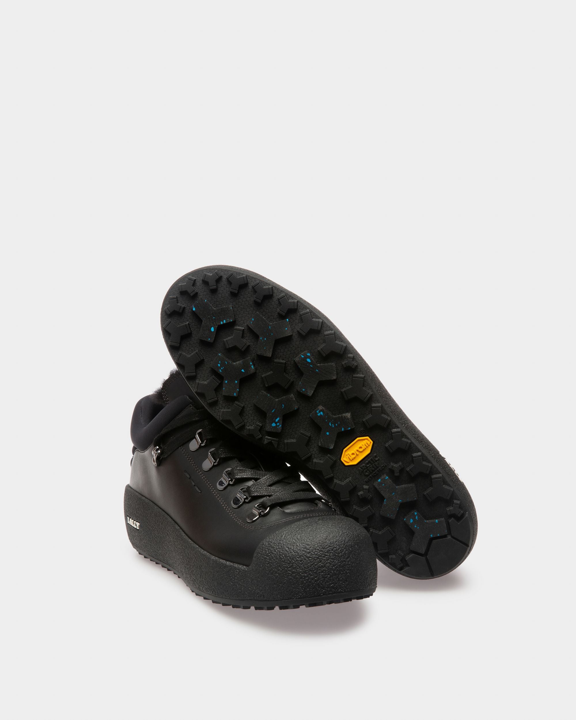 Curyal Stivali Da Neve Neri In Pelle - Uomo - Bally - 05