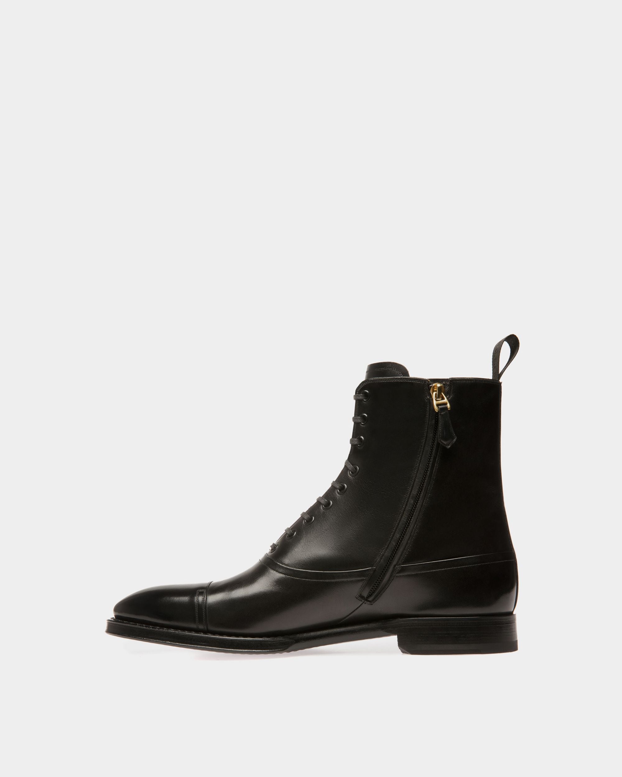 Stivaletto Scribe In Pelle Nera - Uomo - Bally - 03