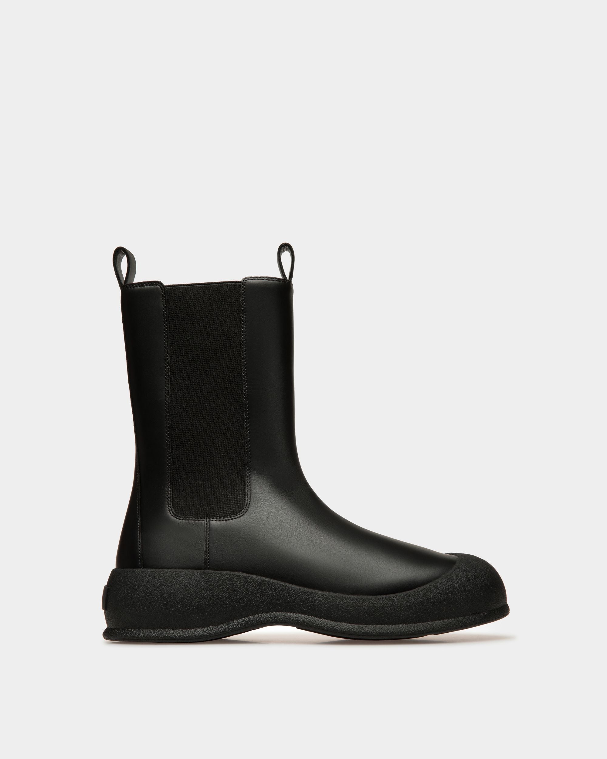 Stivale Da Neve Frei In Pelle Nera - Uomo - Bally - 01